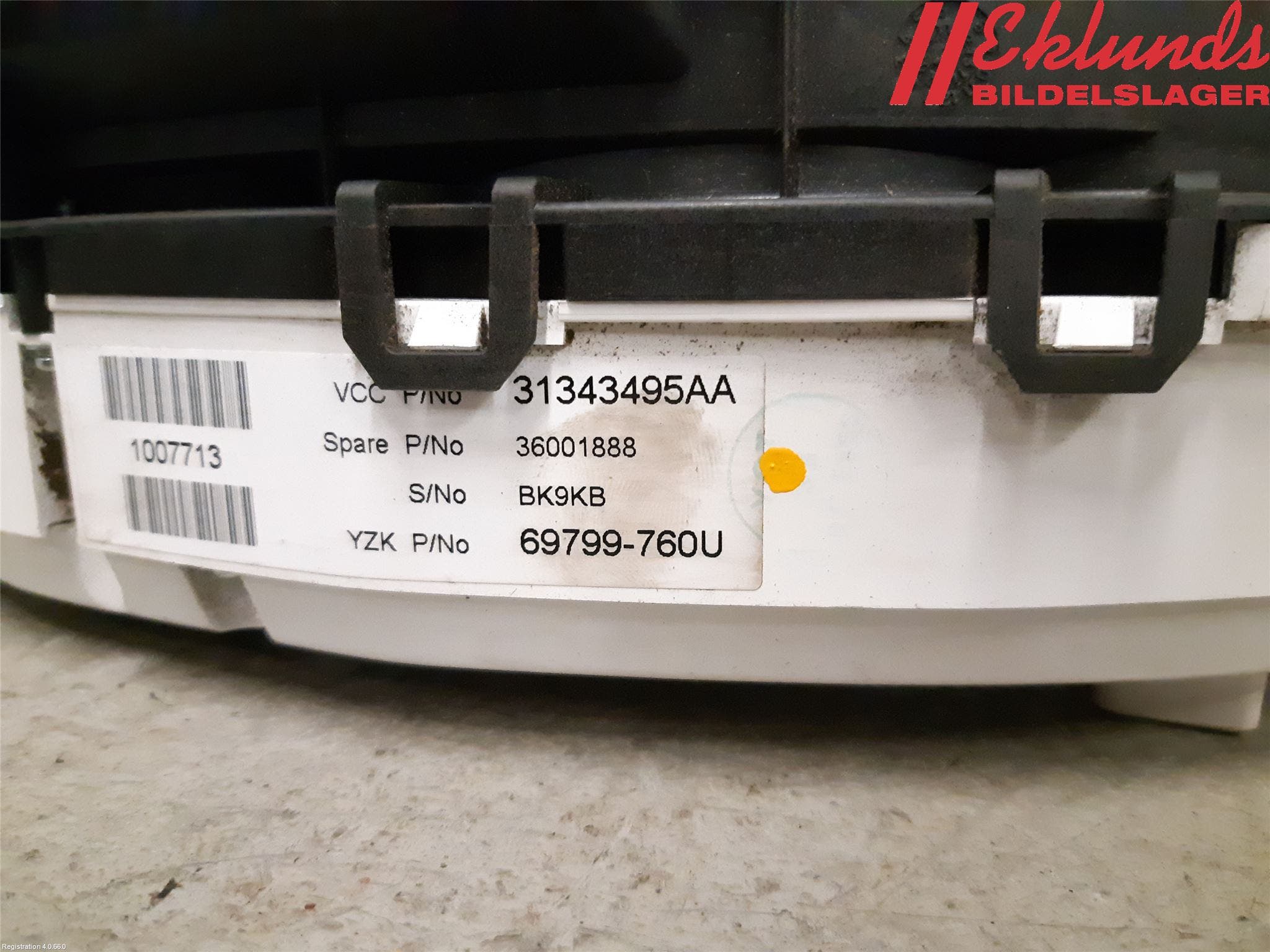 Volvo XC60 09-13 Instrument Komb