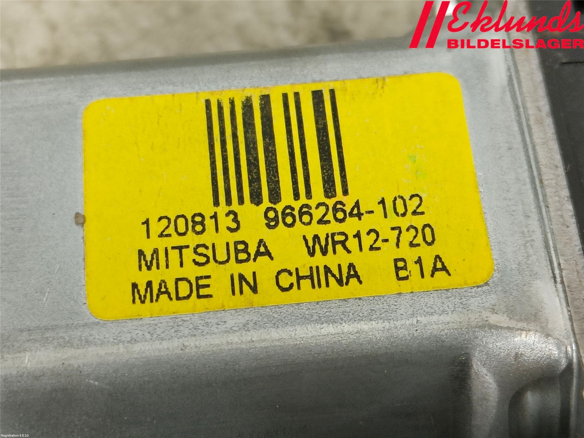 Volvo V60 11-13 Fönsterhissmotor