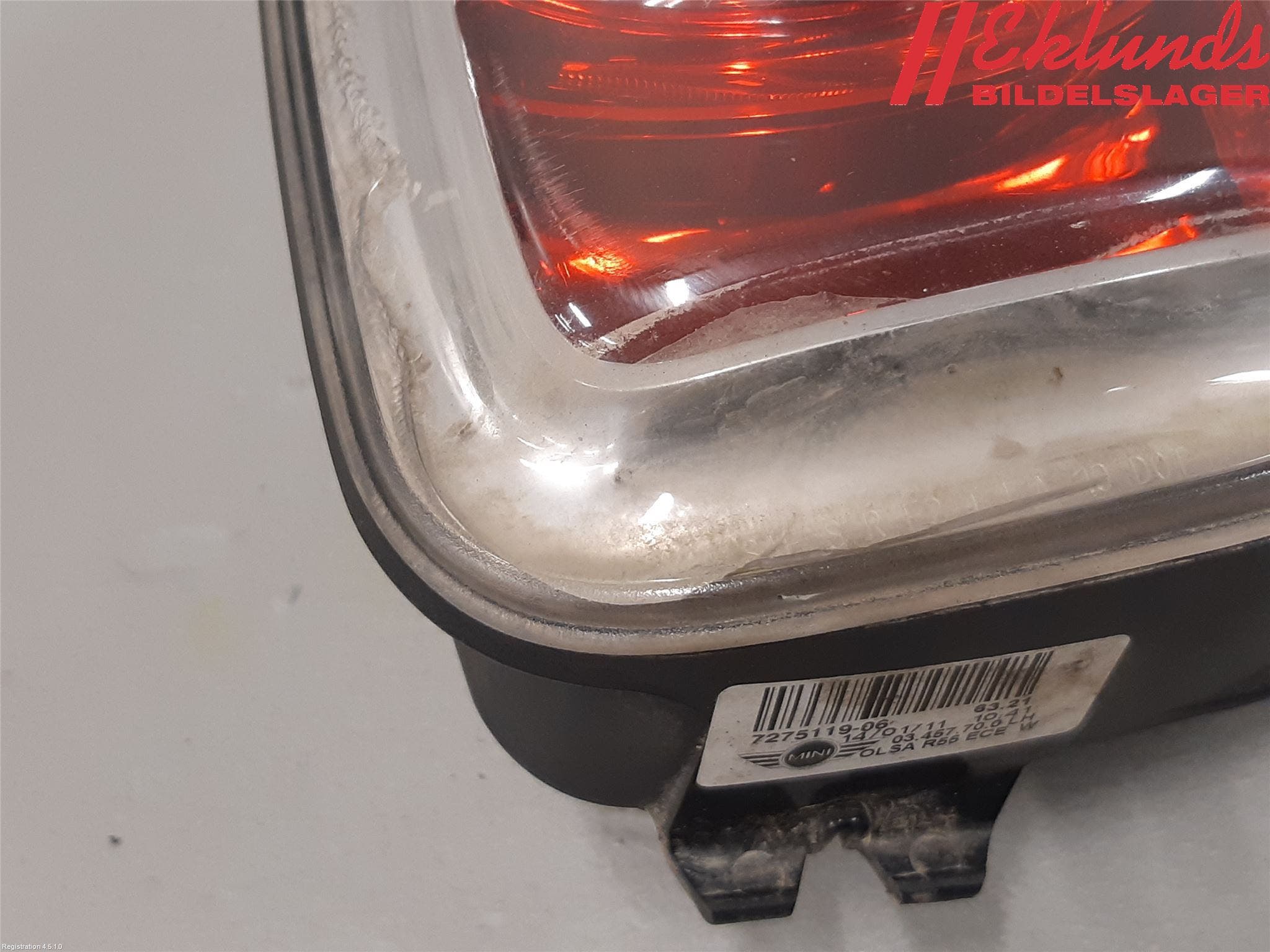 Mini CLUBMAN R55 06-14 Bakljus Vänster