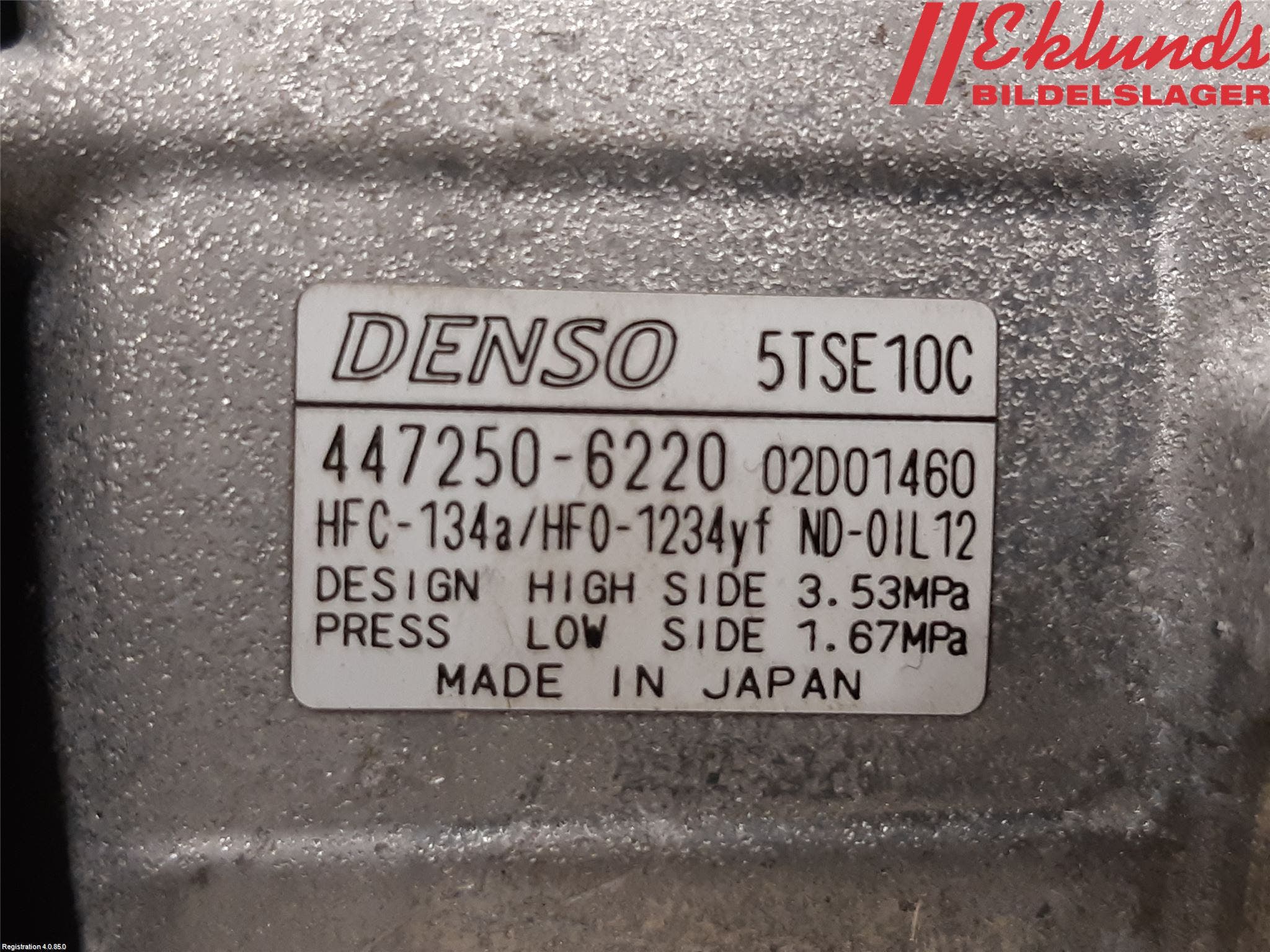 Toyota YARIS XP21 20- Ac Kompressor