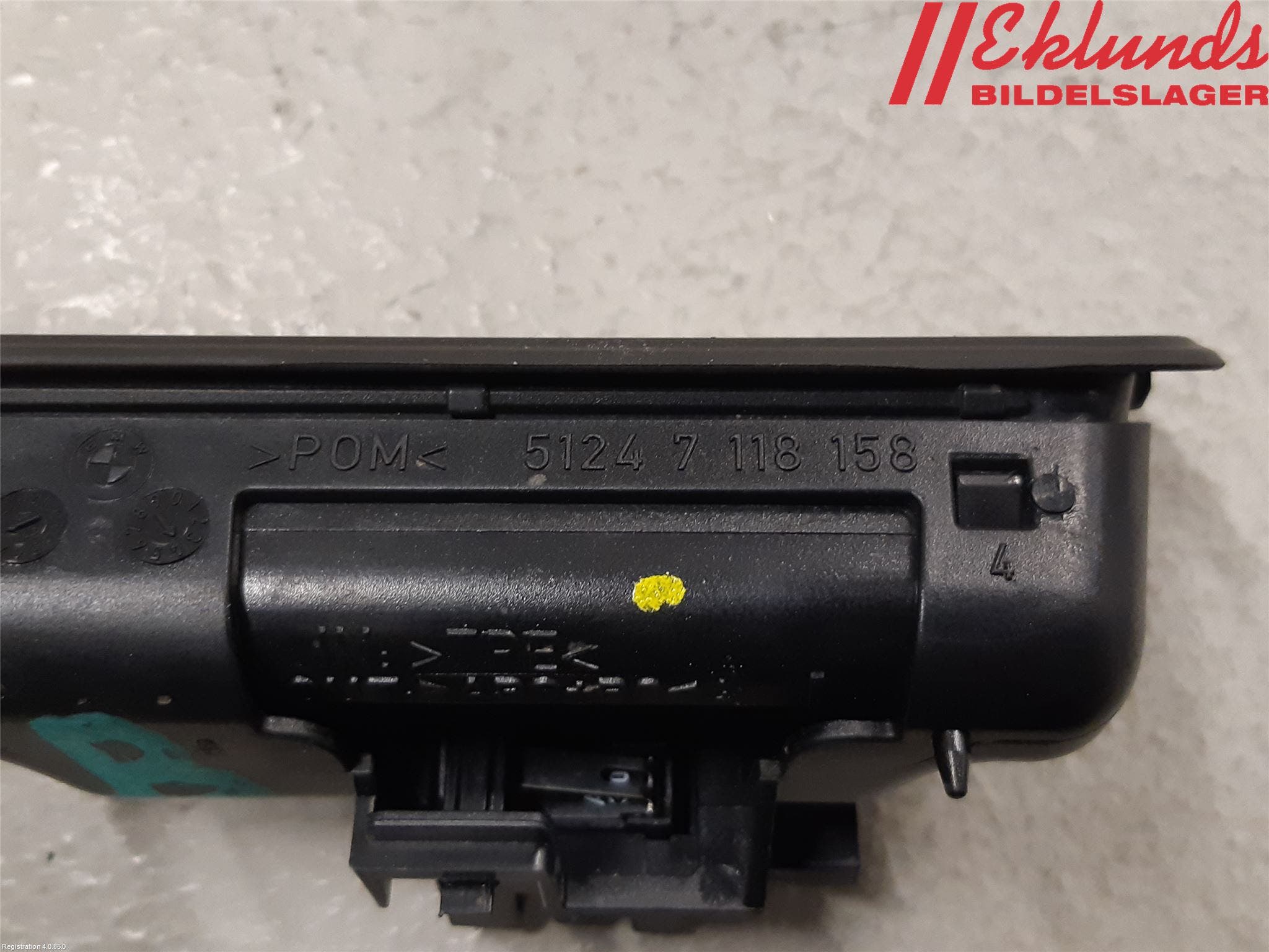 BMW 3 E90/91 SED/TOU 05-12 Bakluckehandtag