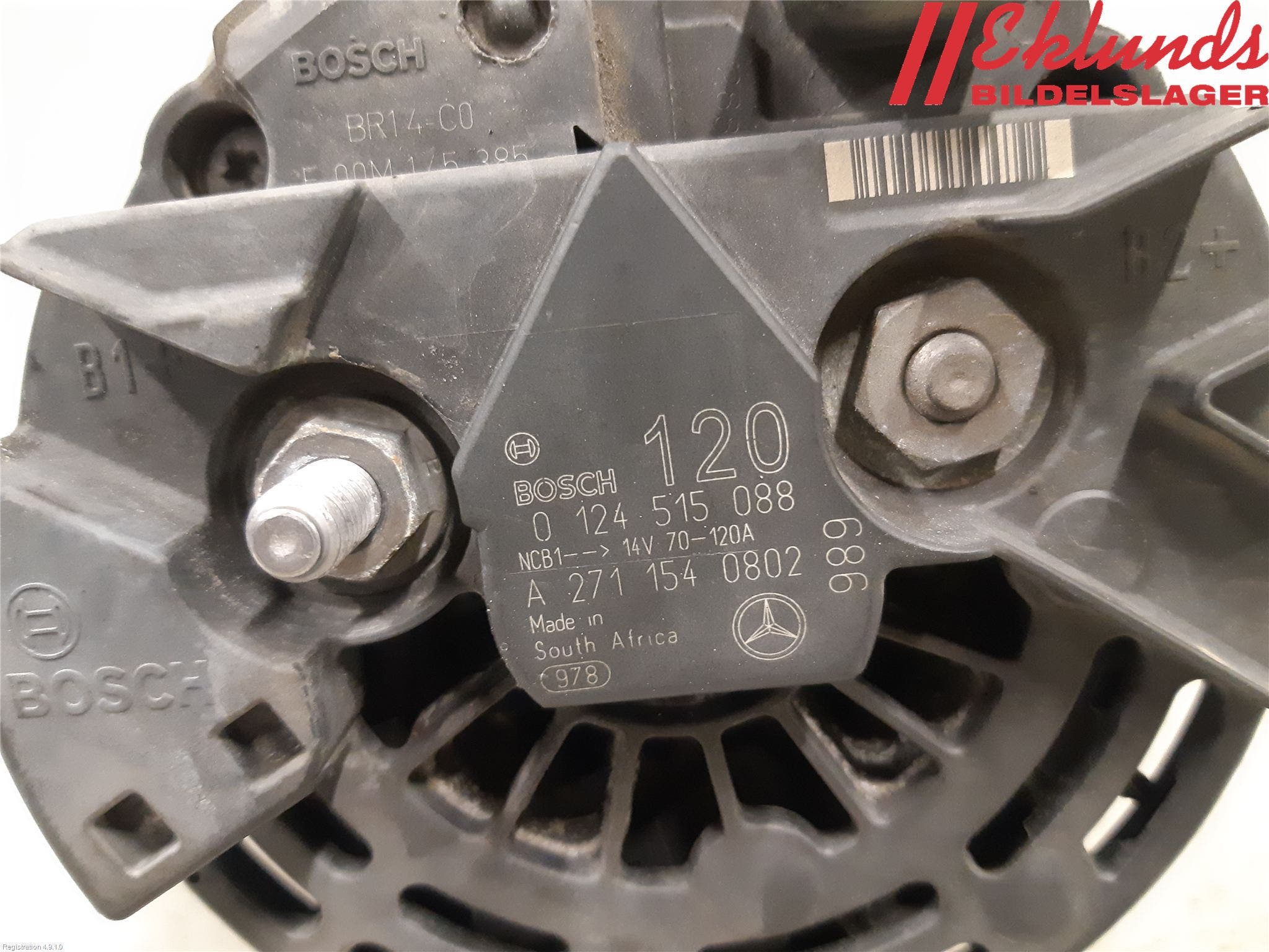 Mercedes-Benz MB CLC-KLASS (CL203) 08-11 Generator