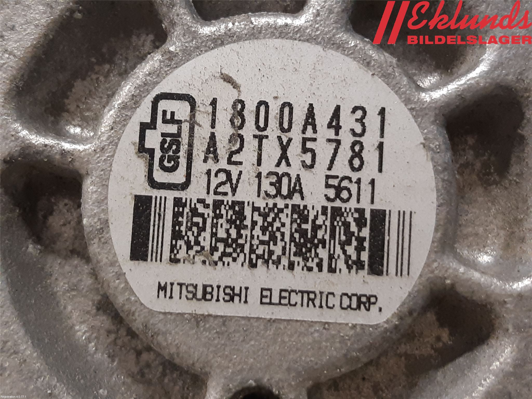 Mitsubishi OUTLANDER 13-21 Generator