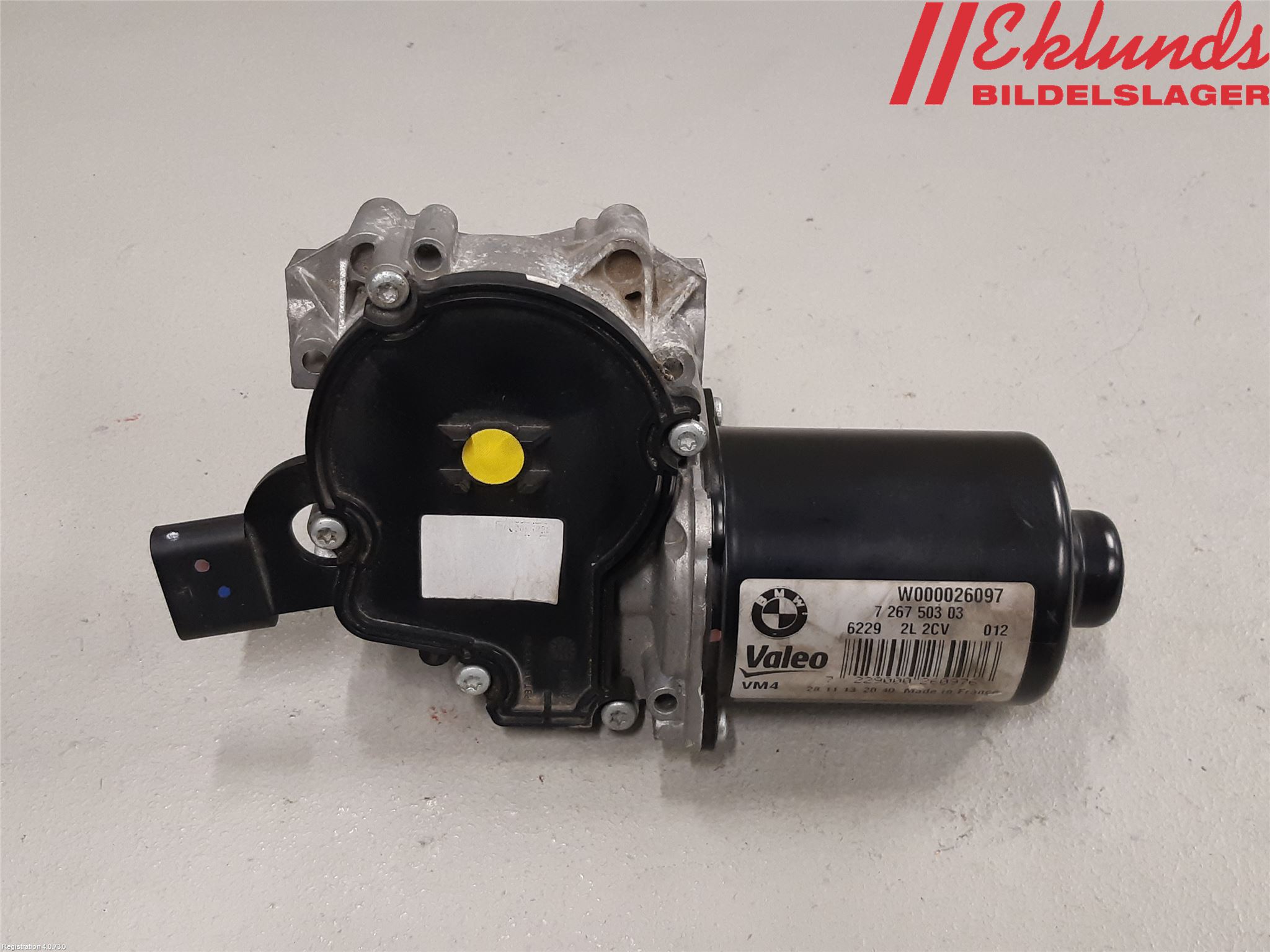 BMW 3 F30/F31/F80 12-19 Torkarmotor Vindruta