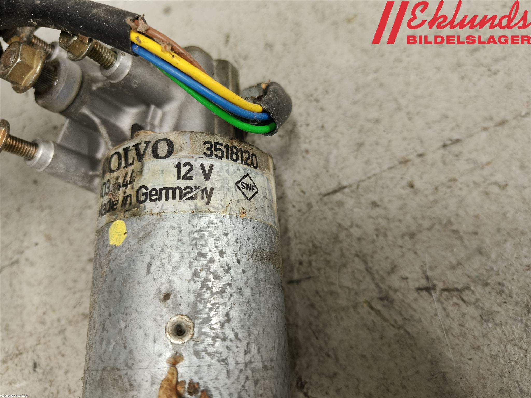 Volvo 940 91-98 Torkarmotor Vindruta