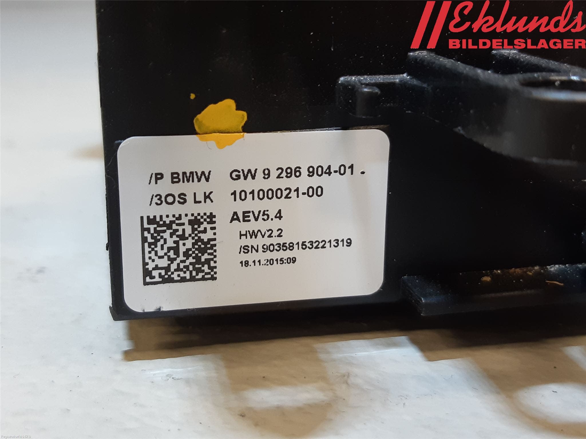 BMW 5 F10/F11/F18 09-17 Växelspak