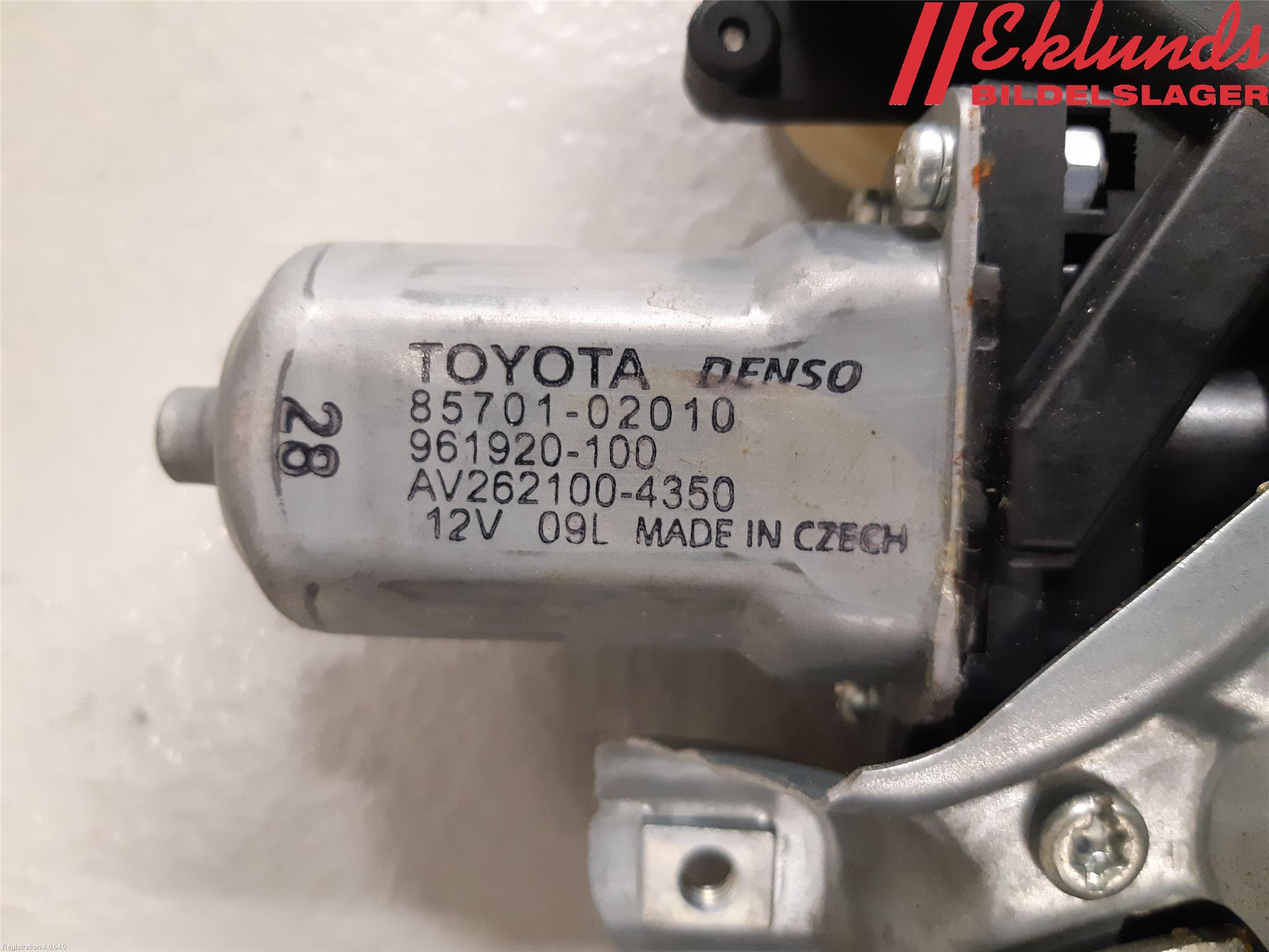 Toyota AVENSIS 09-15 Fönsterhiss El Kompl