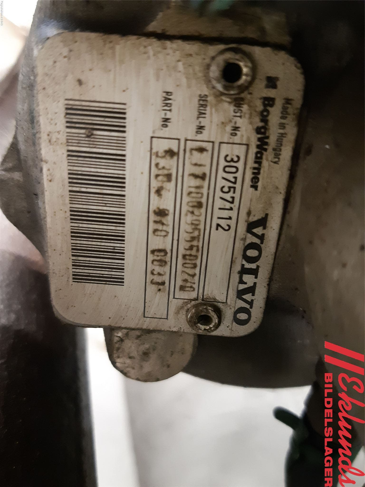 Volvo V70 08-13 Turboaggregat