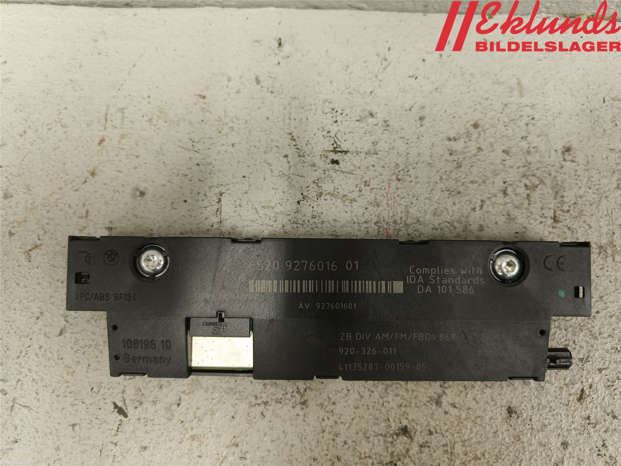 BMW 5 F10/F11/F18 09-17 Antennförstärkare