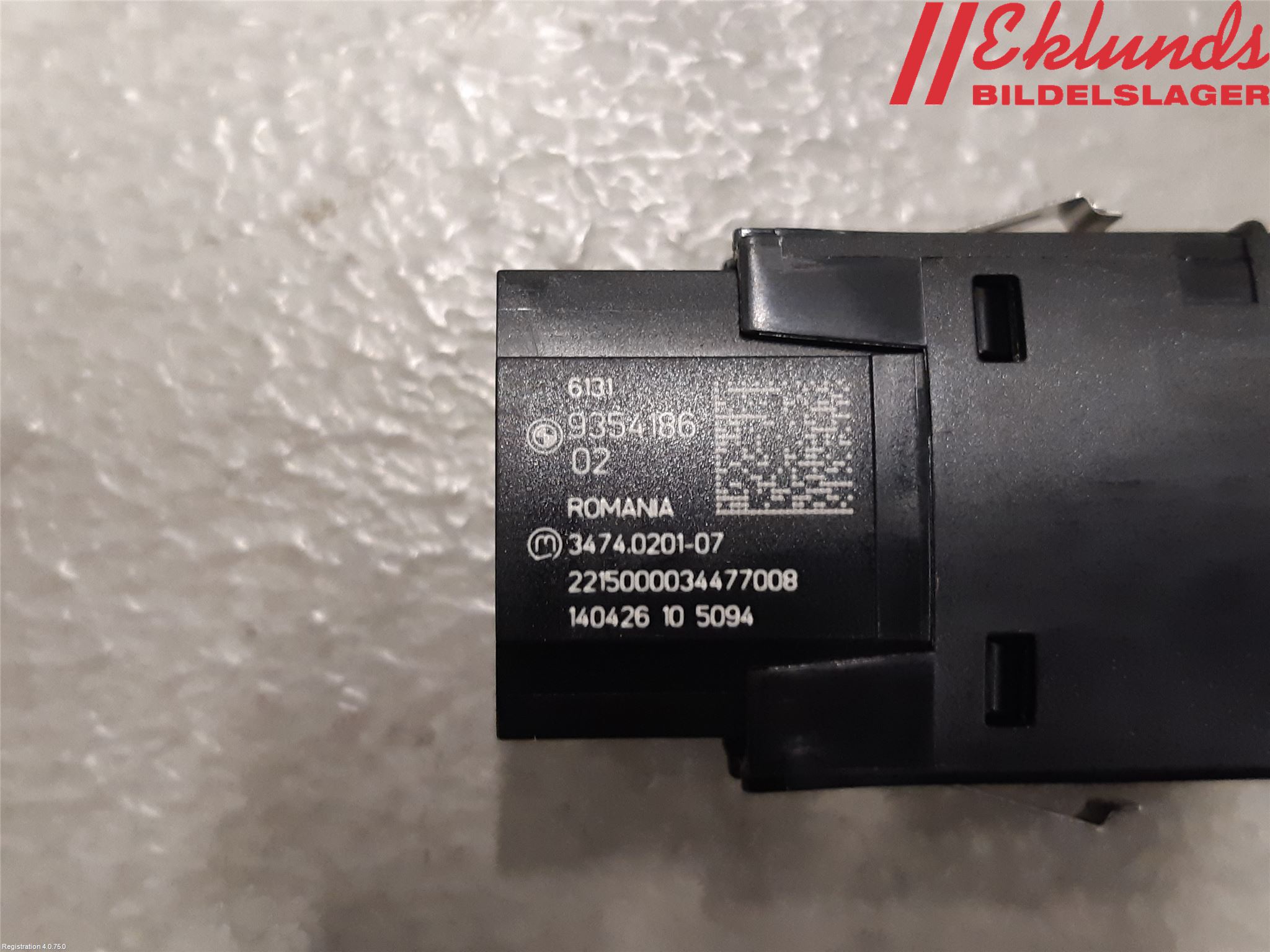 BMW X6 F16 14-19 Strömställare Varnings