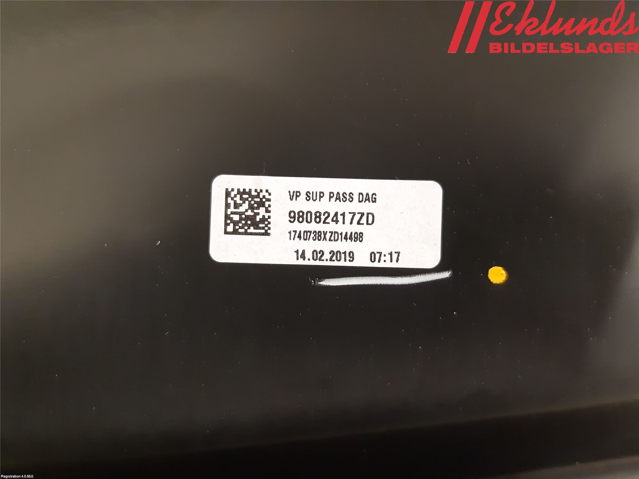 Peugeot EXPERT/E-EXPERT 17- Handskfack