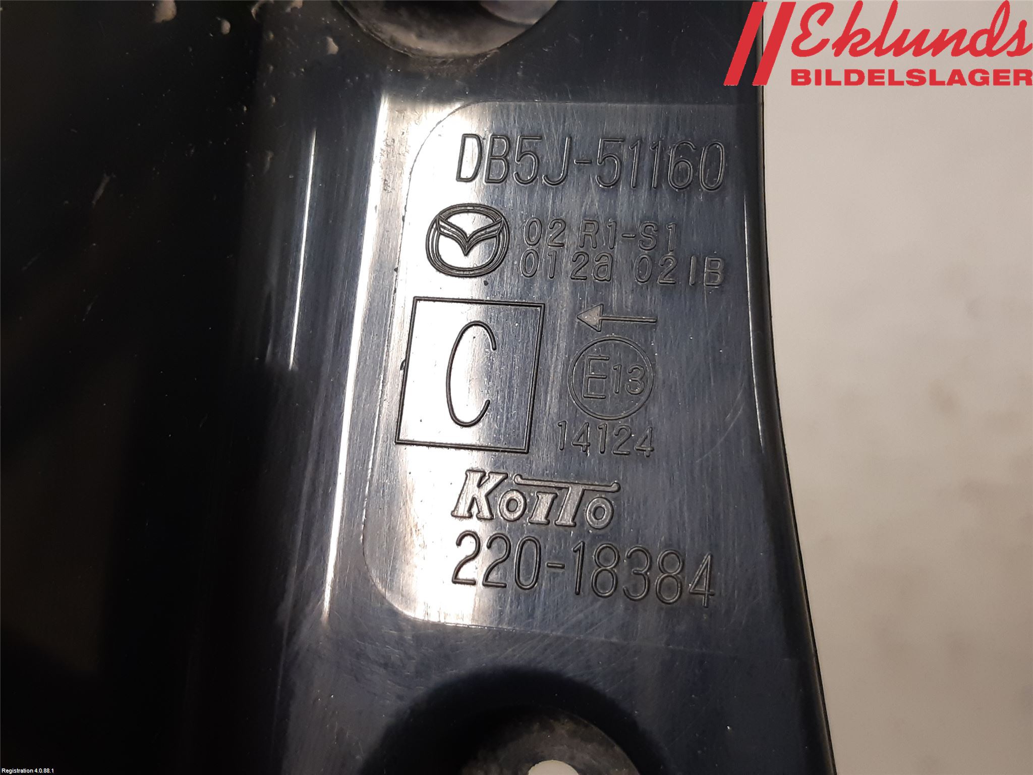 Mazda 2 (DJ) 15-22 Bakljus Vänster