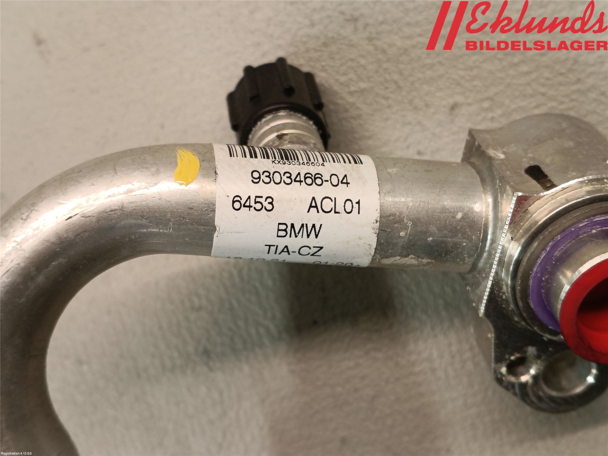 BMW 5 G30/G31/F90 17-23 Ac Slang-Rör