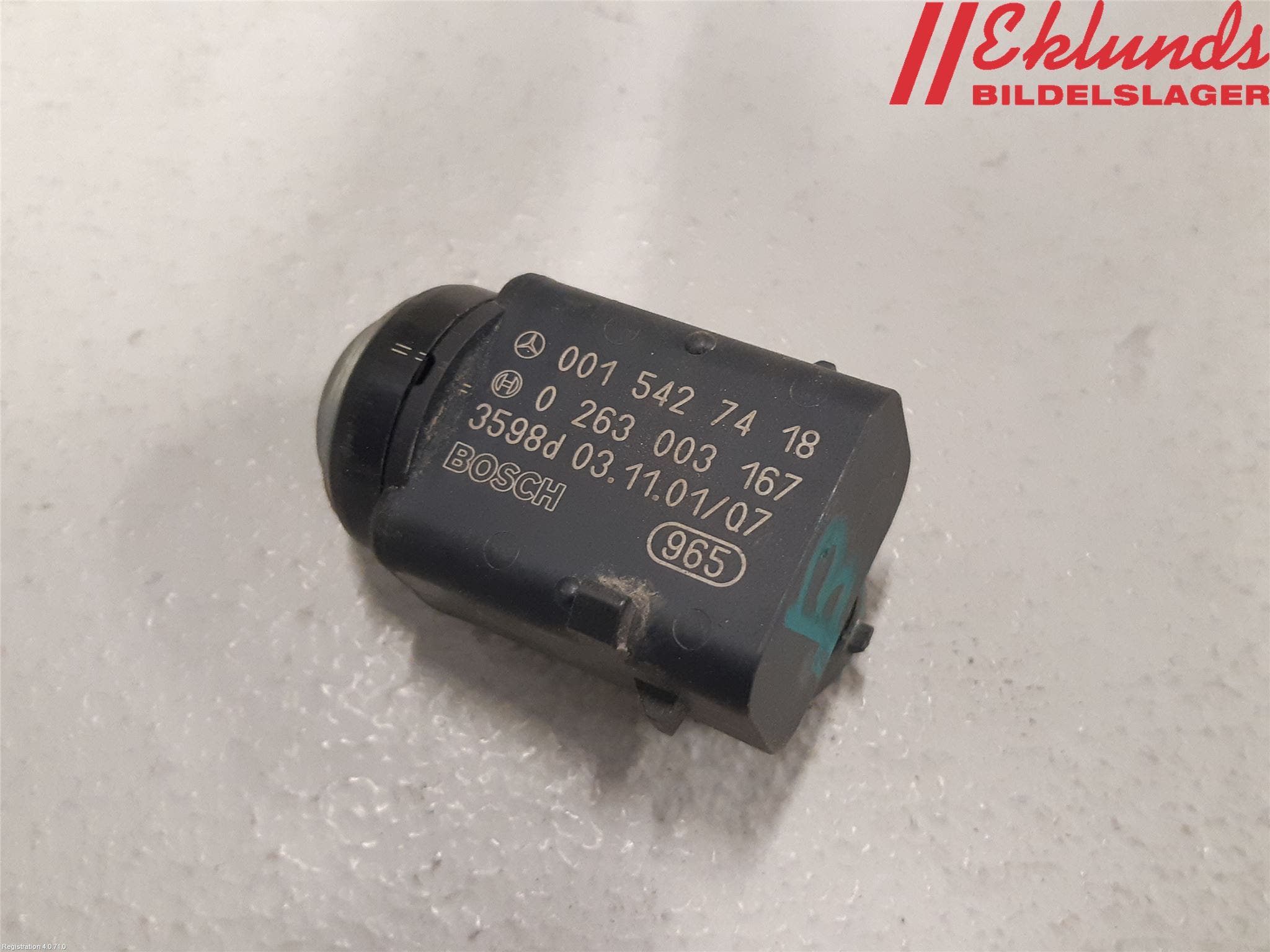 Mercedes-Benz MB CLK (C209) 02-09 Parkeringshjälp Backsensor