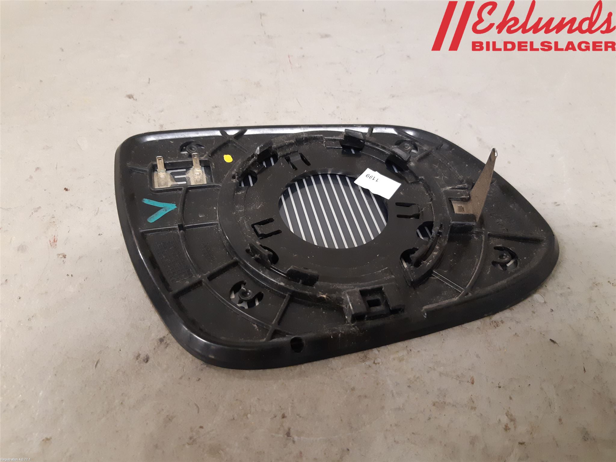 Kia CEED 06-12 Spegelglas Vä