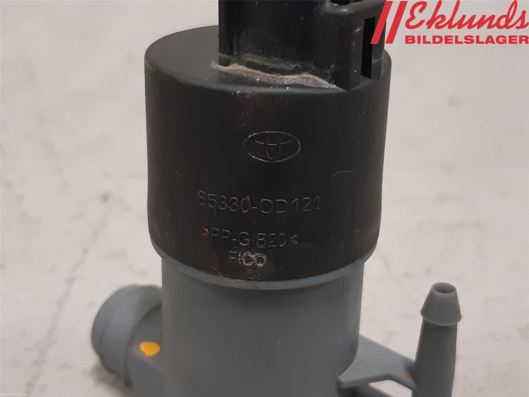 Toyota YARIS XP130 15-20 Spolarpump Vindruta