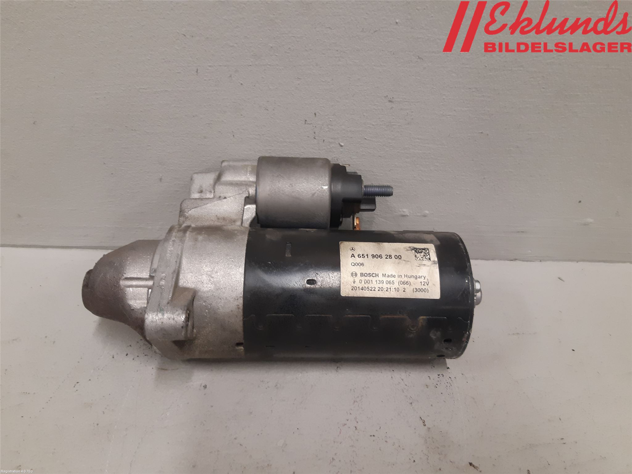 Mercedes-Benz MB E-KLASS (W212) 09-16 Startmotor Diesel