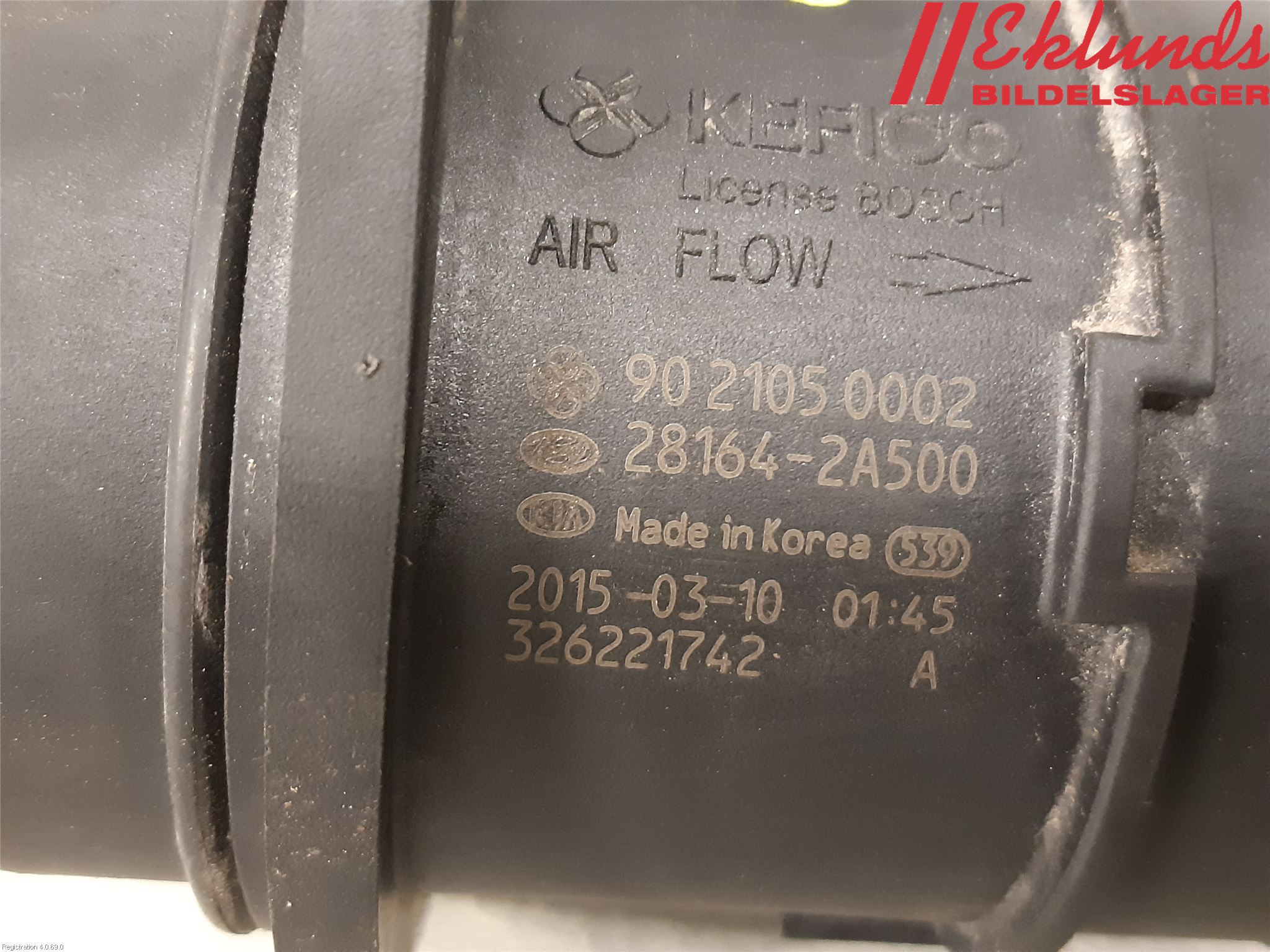 Hyundai i30 GD 13-17 Injluftmassamätare