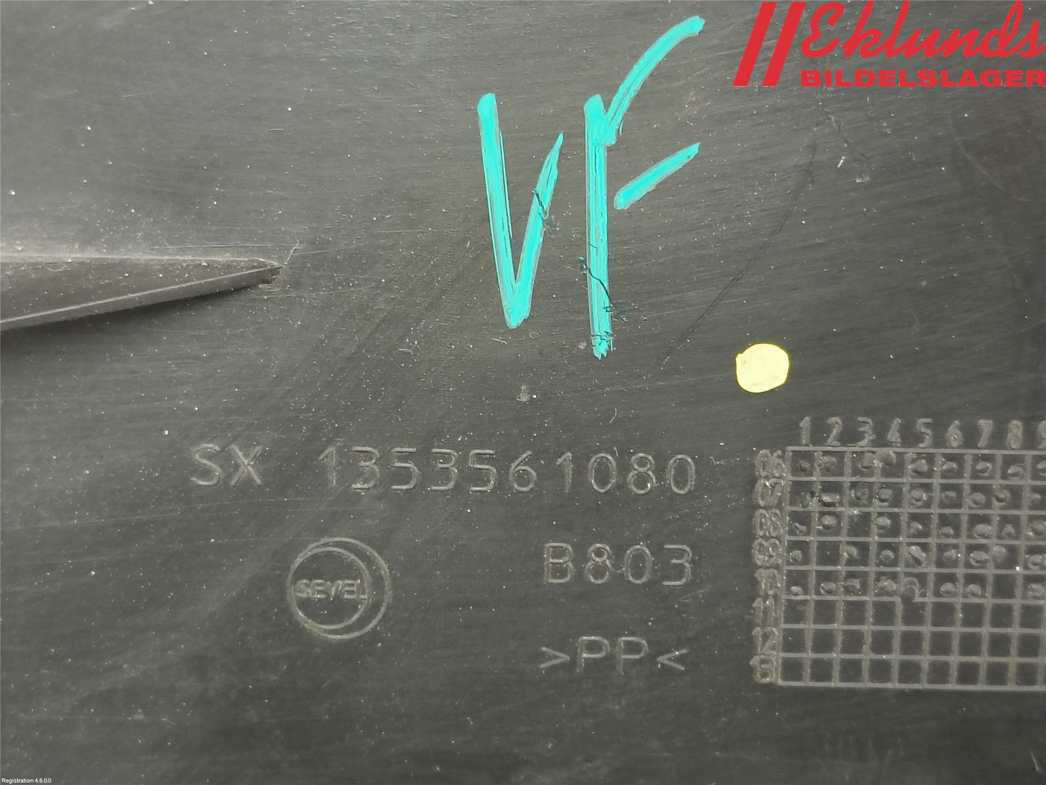 Fiat DUCATO 07-15 Deflektor Plåt-Plast Kylning