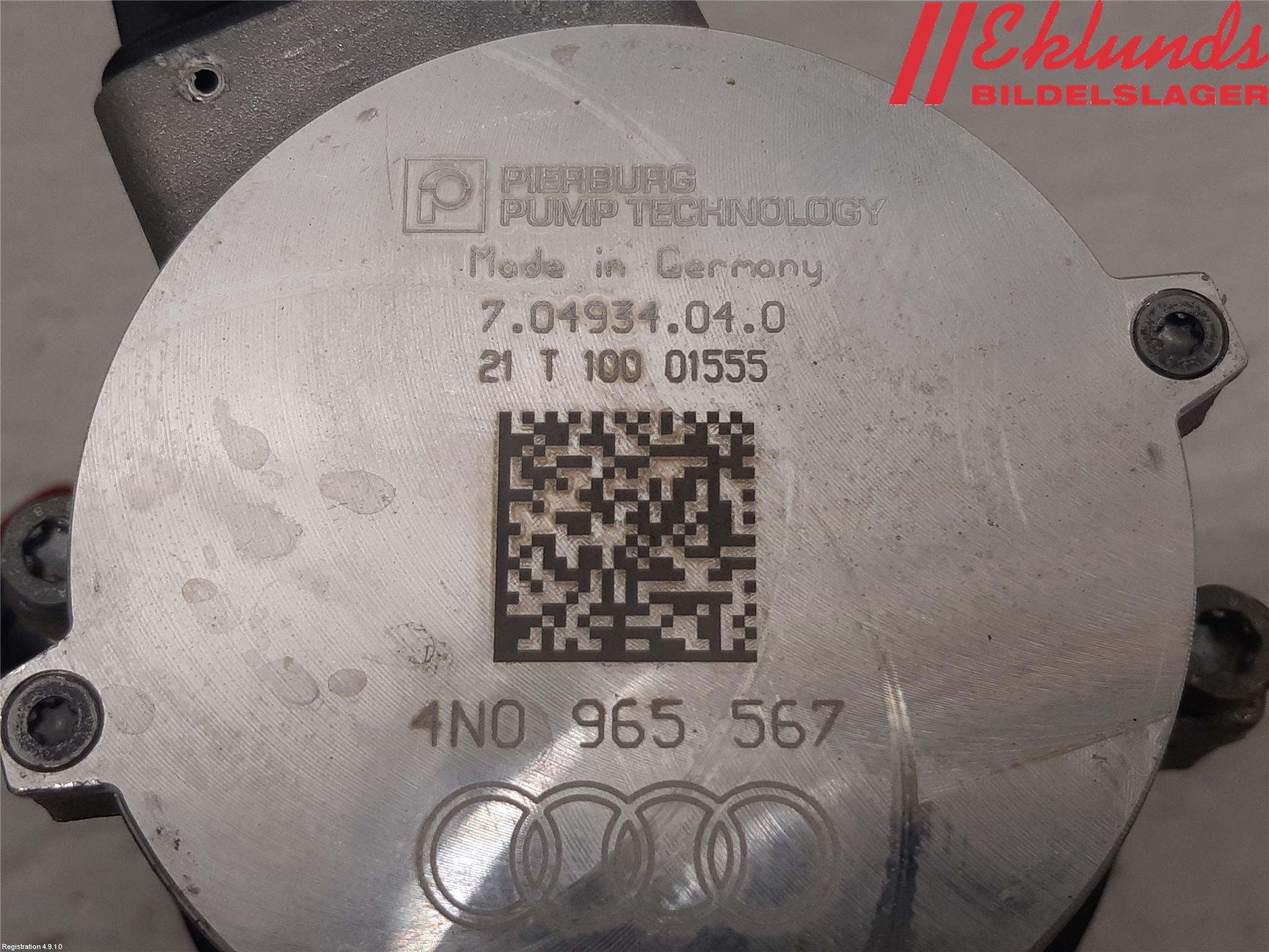 Audi Q7/SQ7 Vattenpump