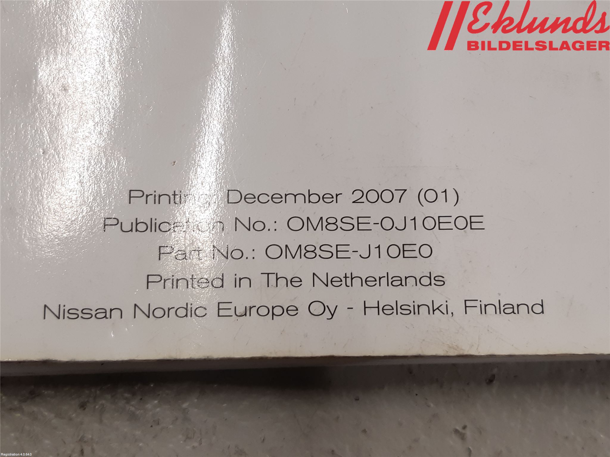 Nissan QASHQAI   07-10 Instruktionsbok