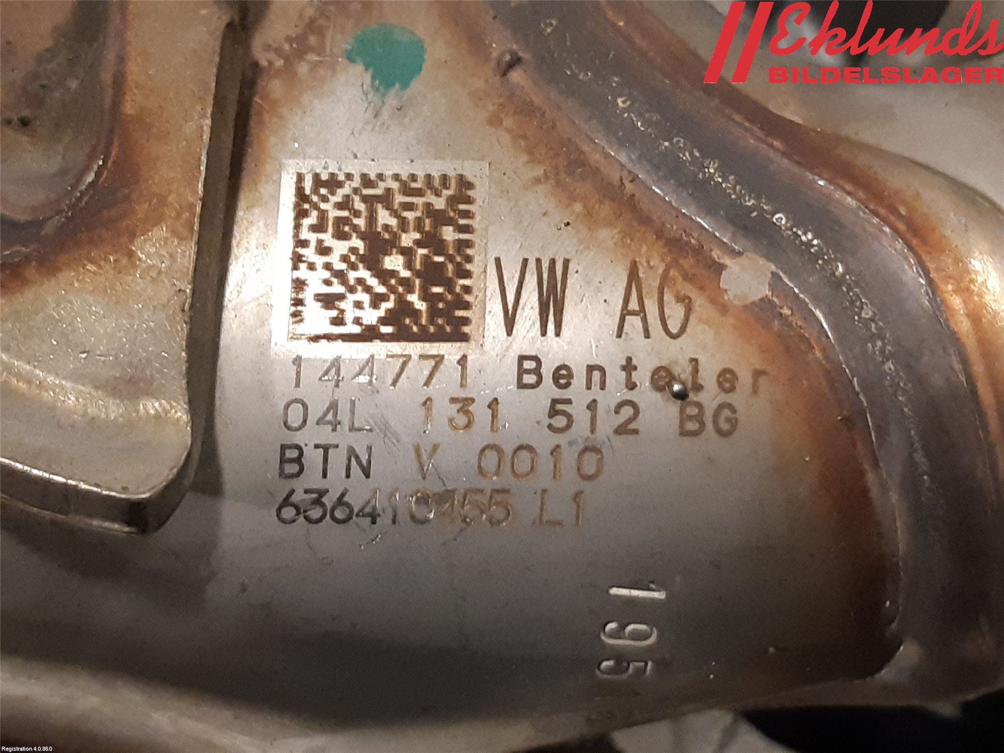 Skoda SUPERB 16-24 Avgaskylare