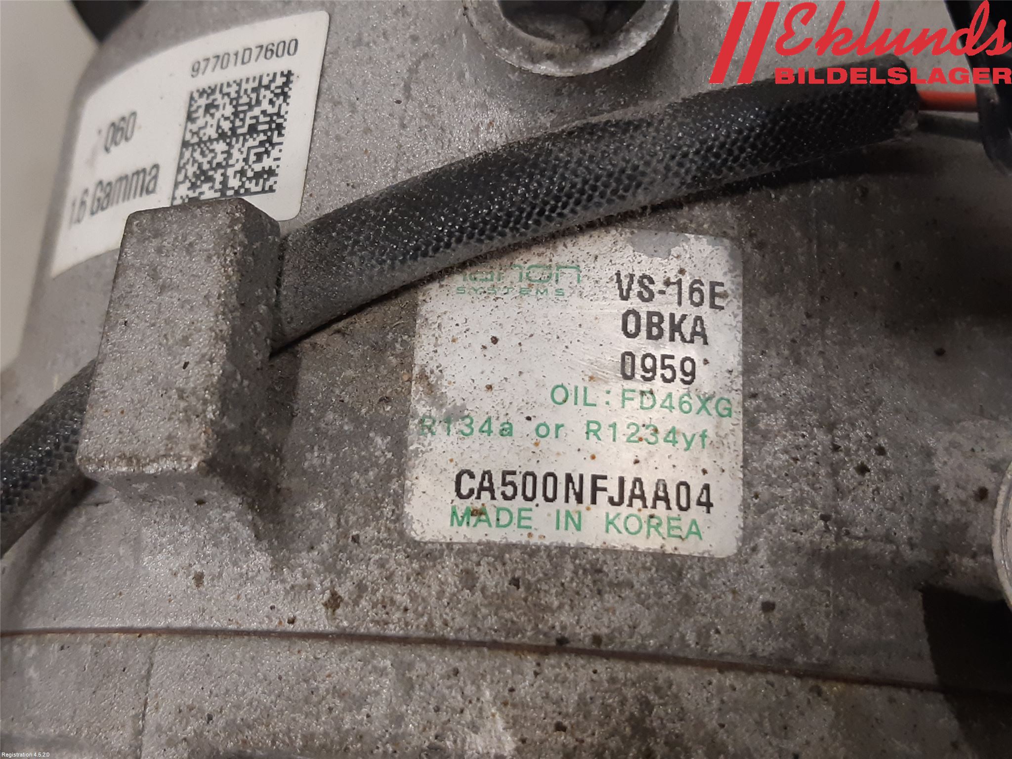 Hyundai TUCSON 05- Ac Kompressor