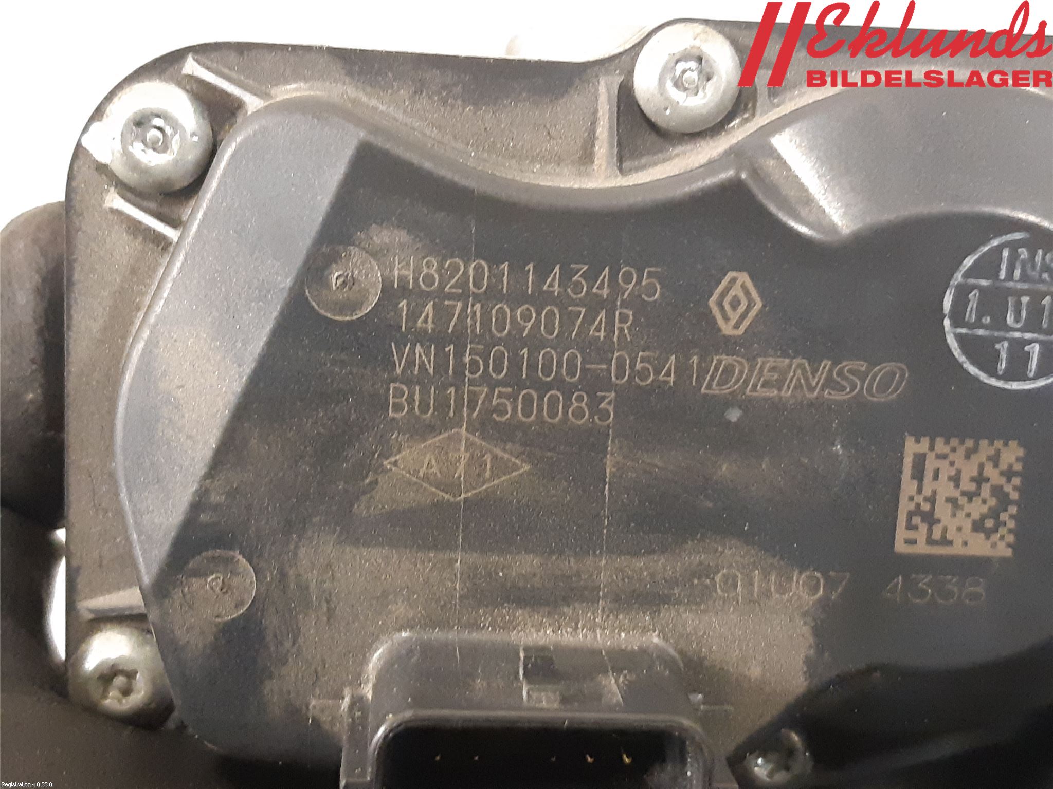 Renault KANGOO II 15-21 Egr Ventil