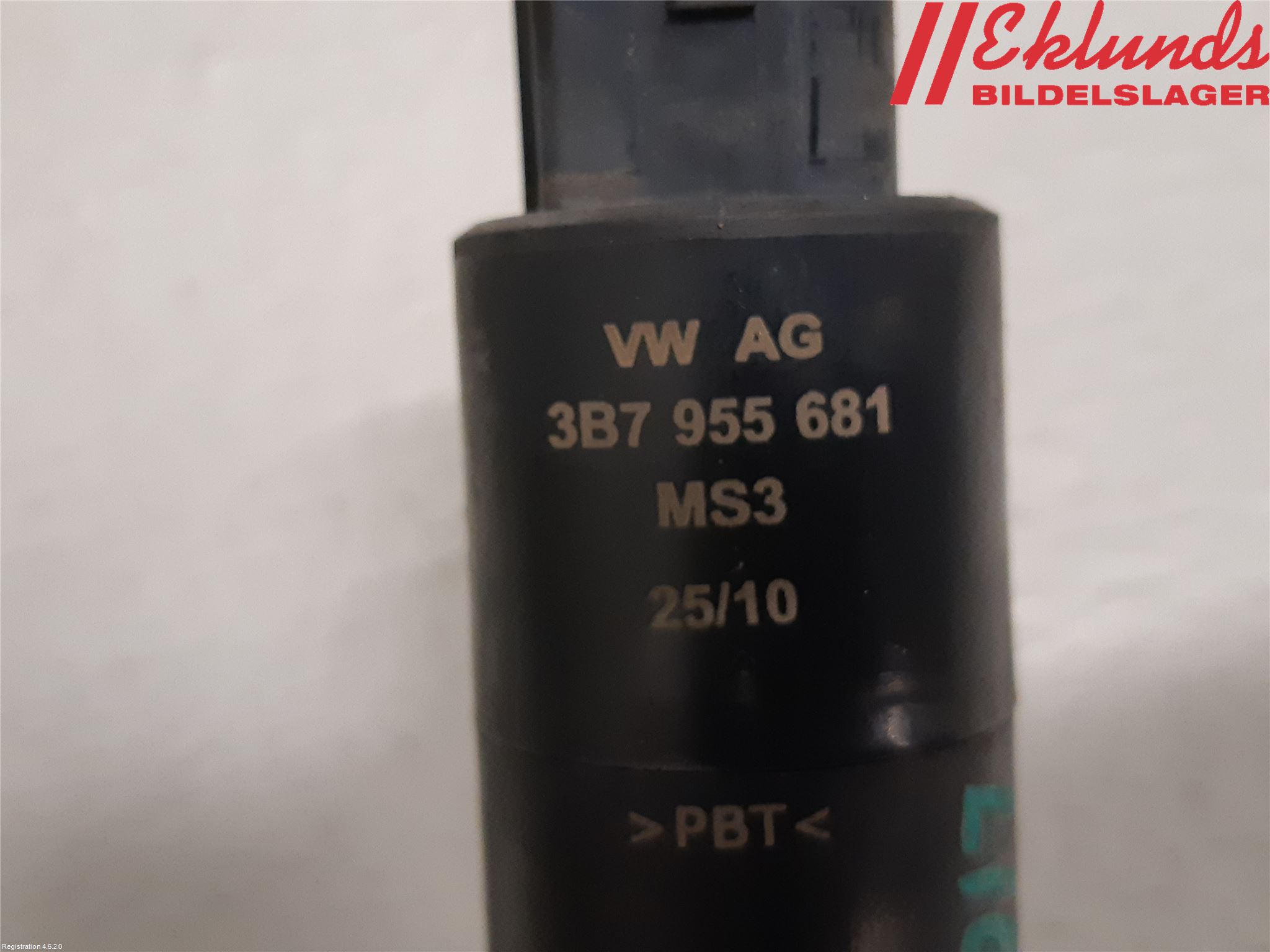 Volkswagen VW GOLF VI 09-13 Spolarpump Högtryck
