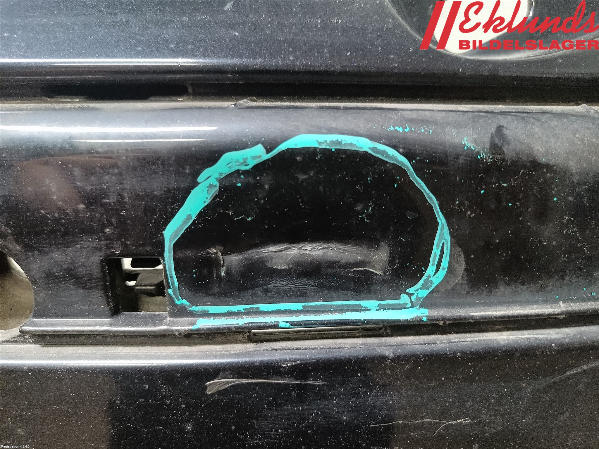 Volvo S60 01-04 Stötfångarbeklädnad Fram