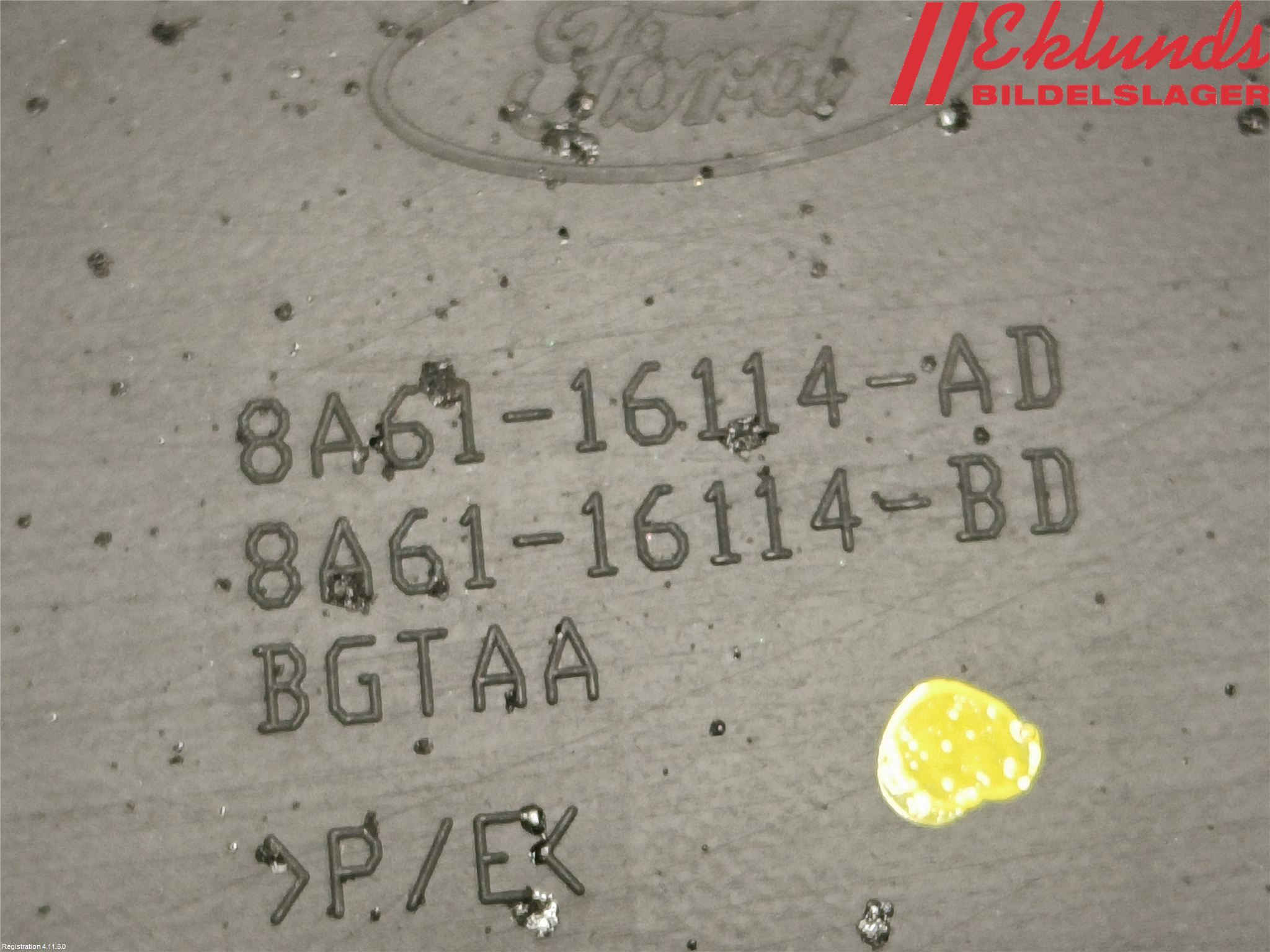 Ford FIESTA 09-12 Skärm Inner