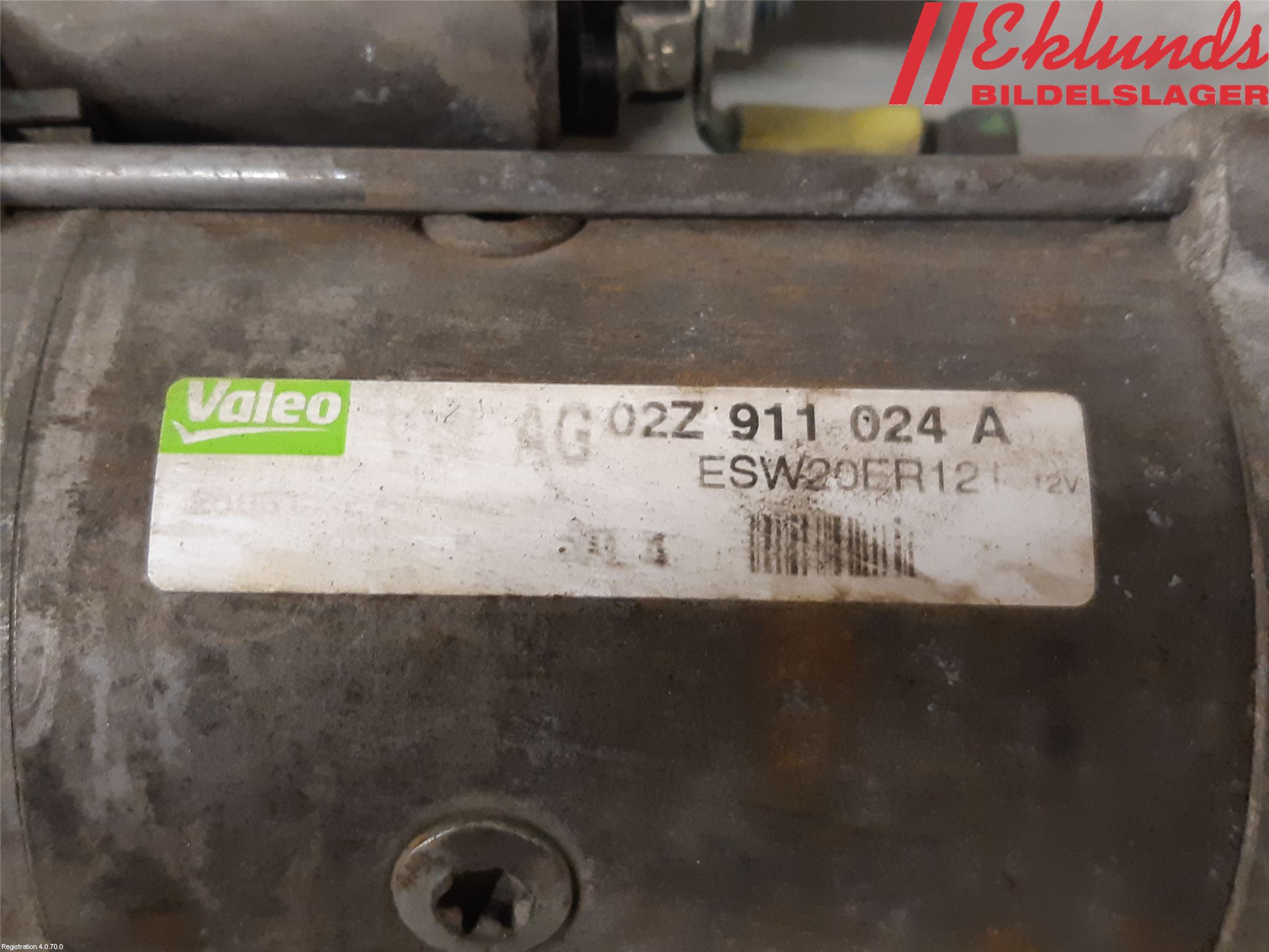 Volkswagen VW GOLF VI 09-13 Startmotor Diesel