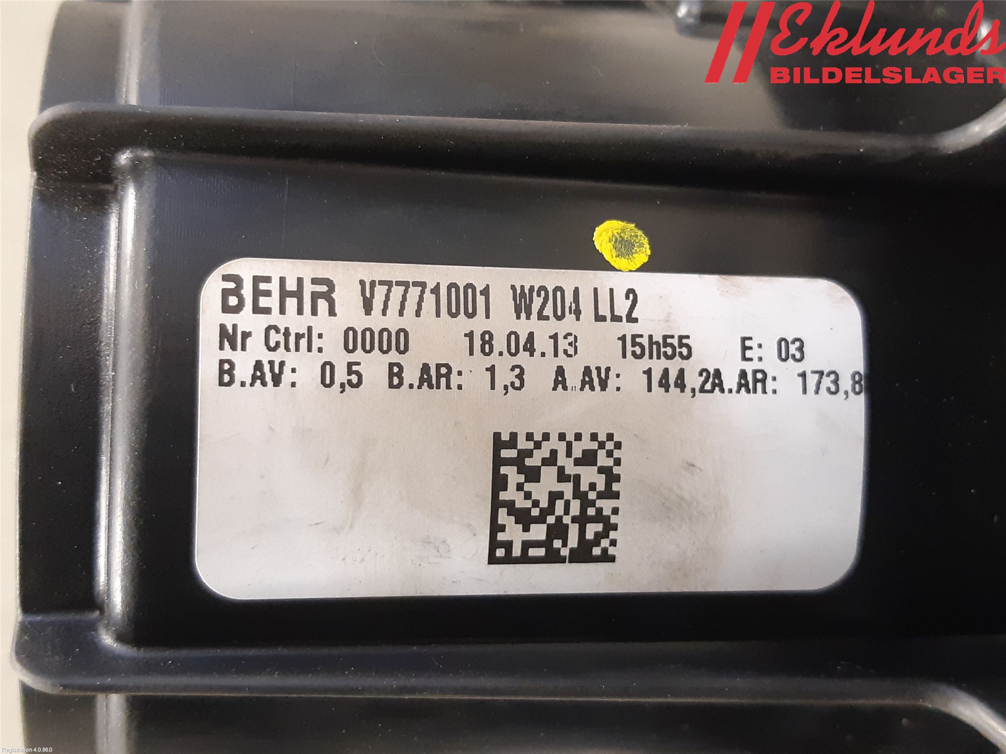 Mercedes-Benz MB GLK-KLASS (X204) 08-16 Värmefläkt