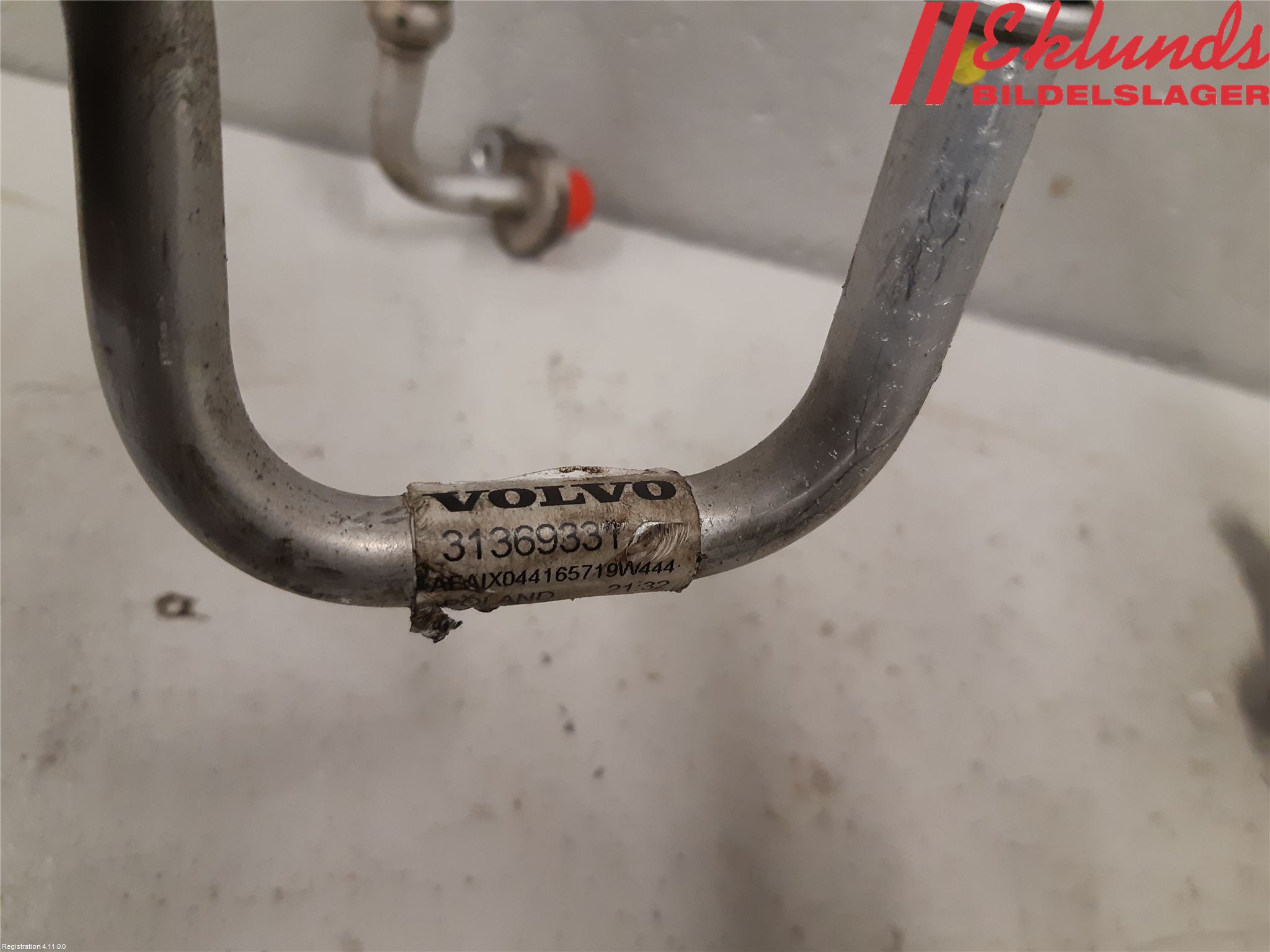 Volvo V60 19- Ac Slang-Rör