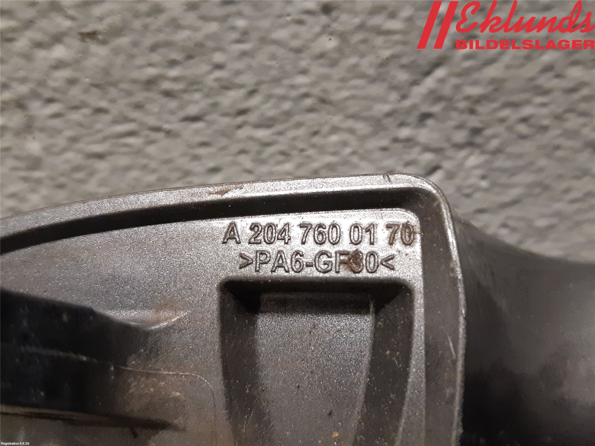 Mercedes-Benz MB CLA-KLASS (C117/X117) 13-19 Dörrhandtag Yttre Vä