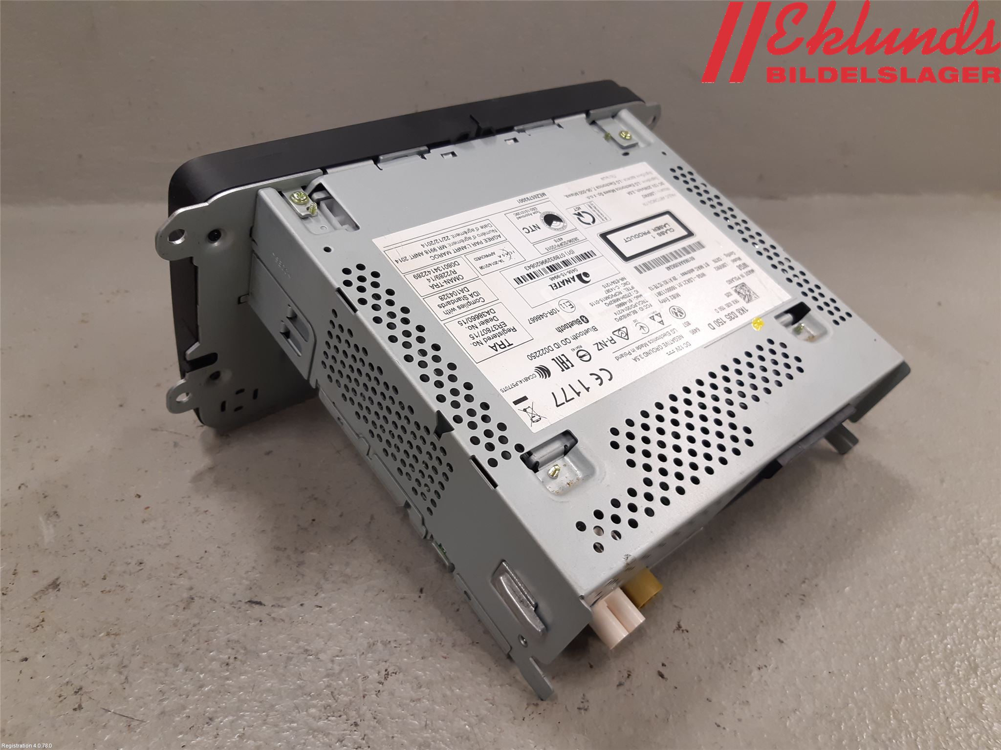 Volkswagen VW CADDY 16-20 Cd Radio - Multimediapanel