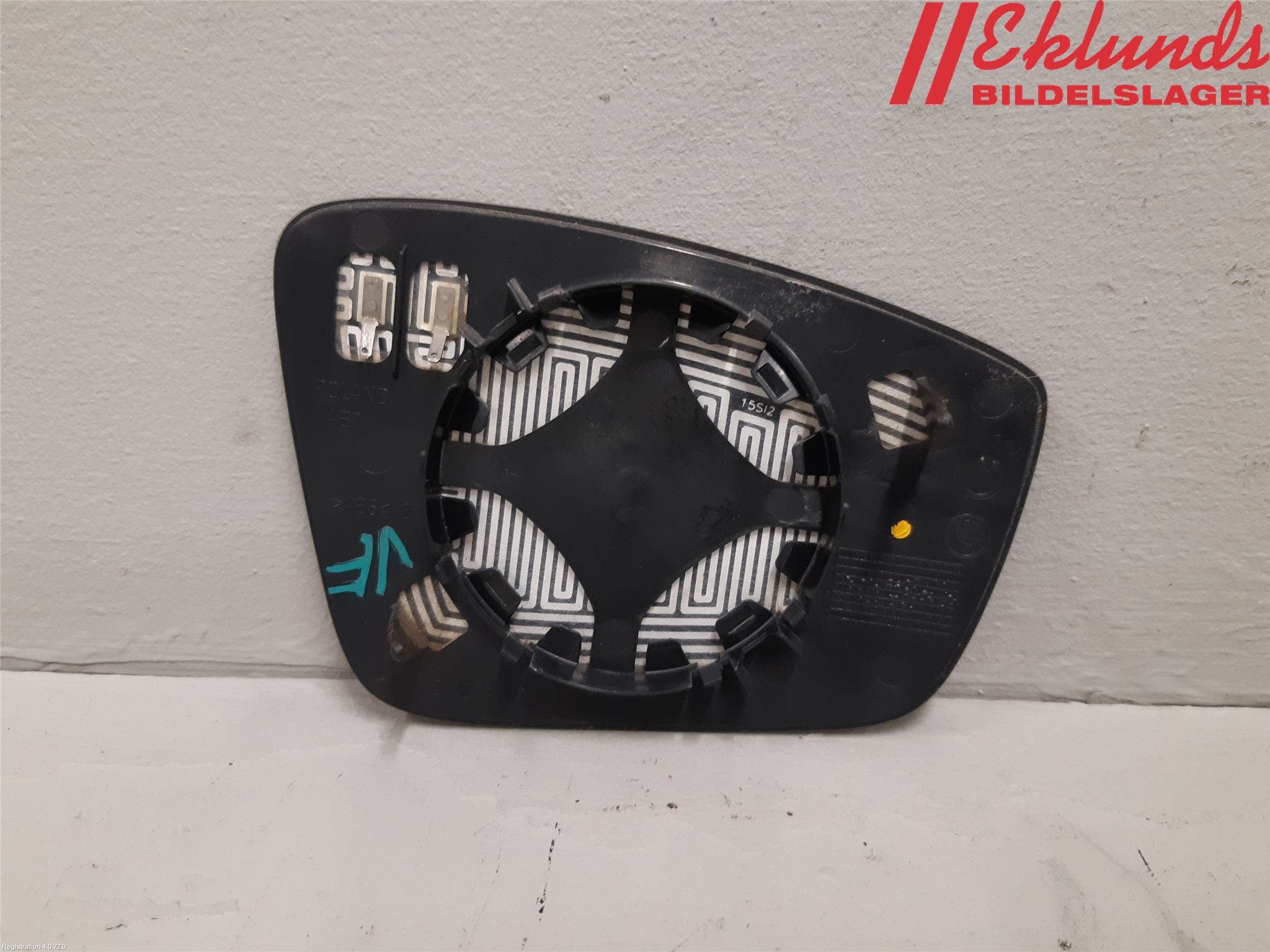 Skoda FABIA 15-21 Spegelglas Vä