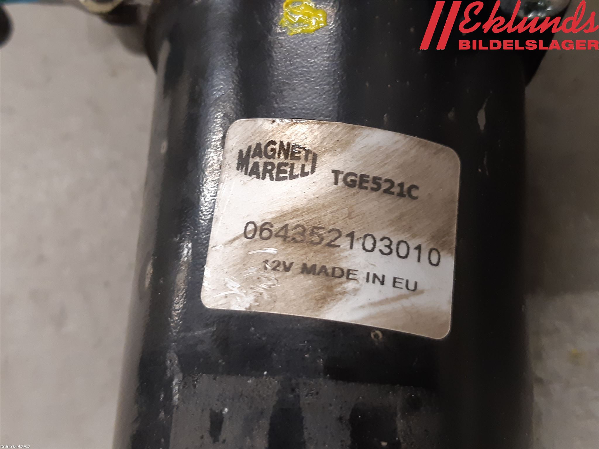 Peugeot EXPERT 07-14 Torkarmotor Vindruta