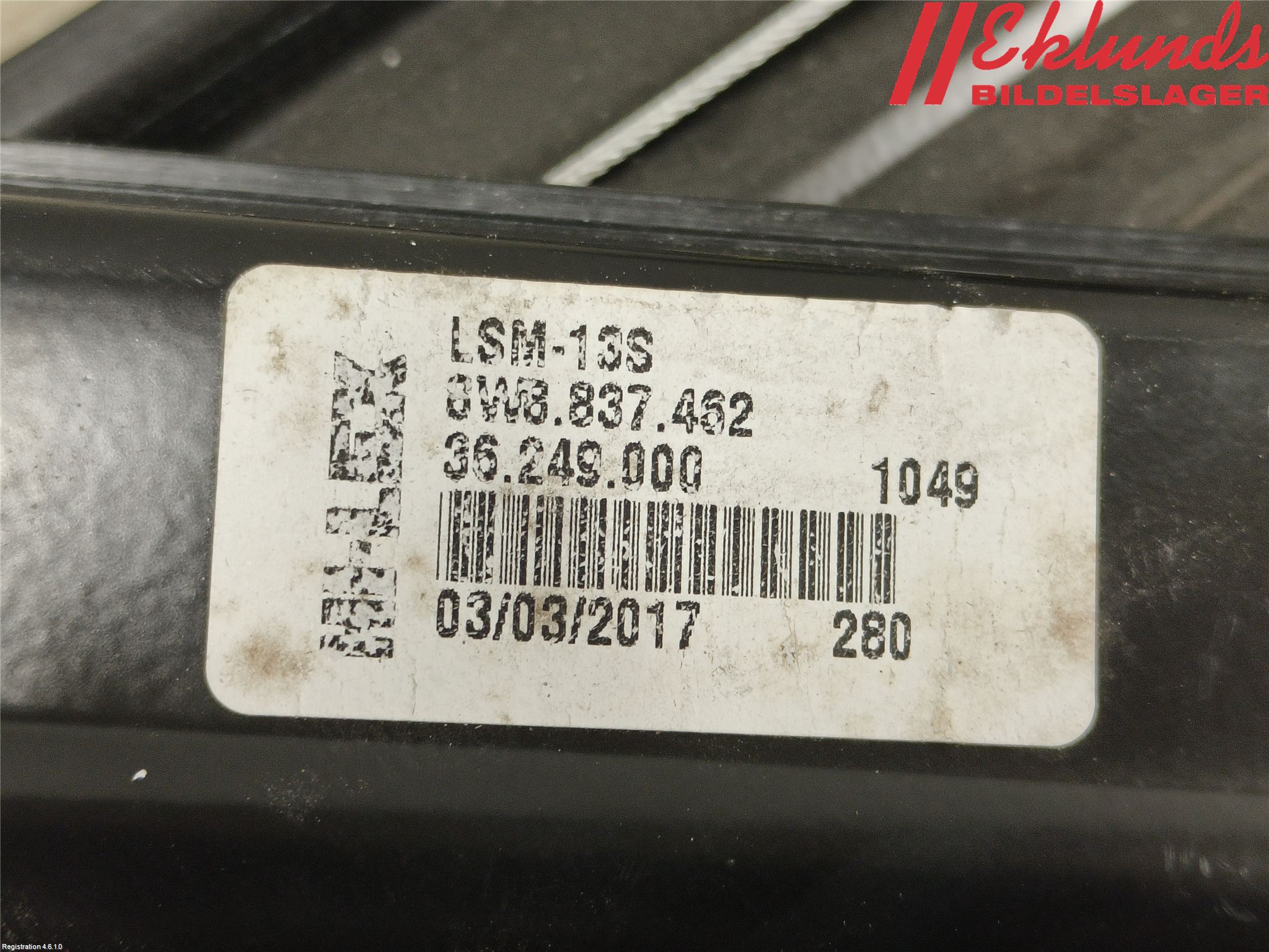 Audi A5 17- Fönsterhiss El Kompl