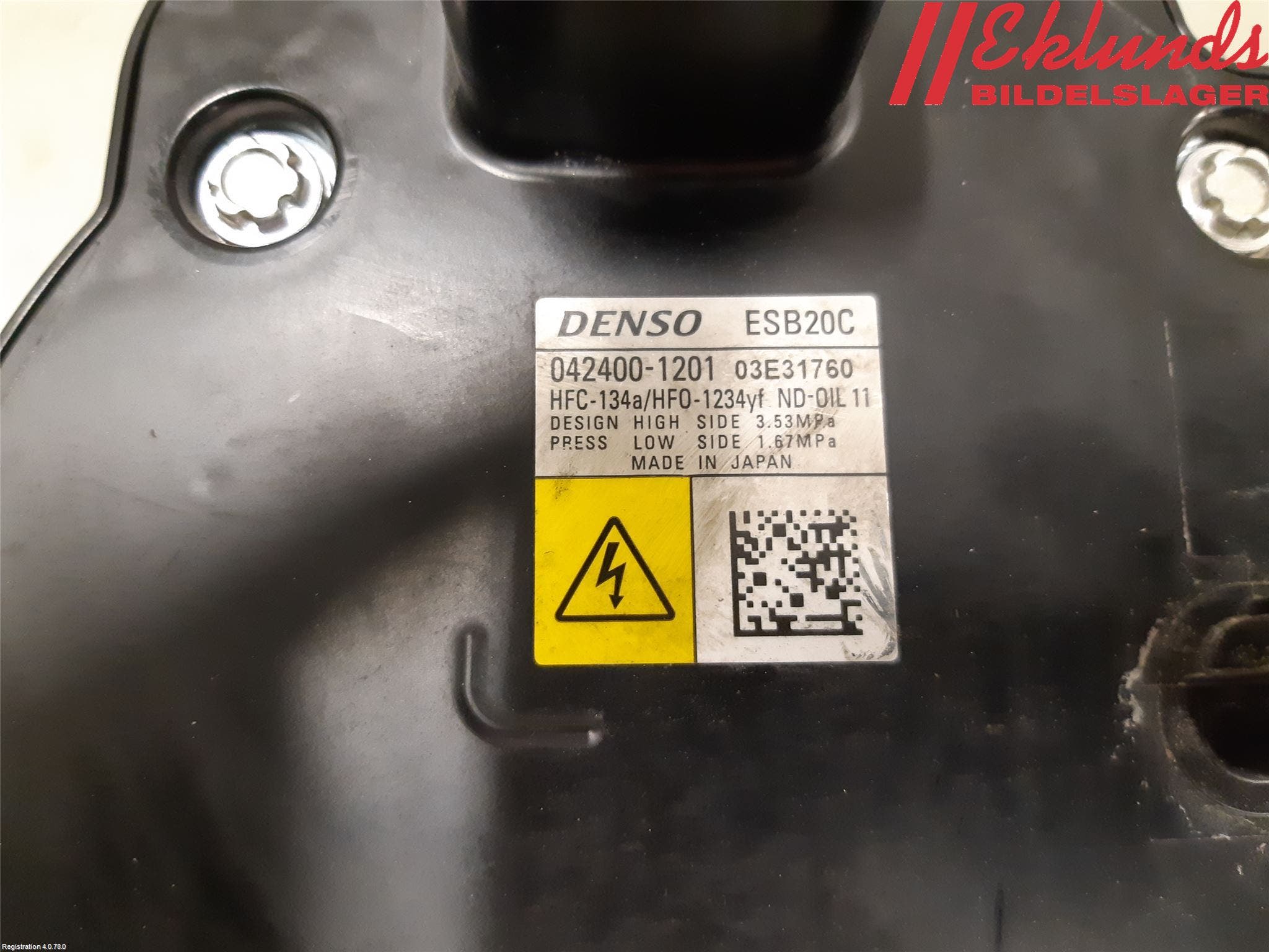 Toyota COROLLA 19- Ac Kompressor