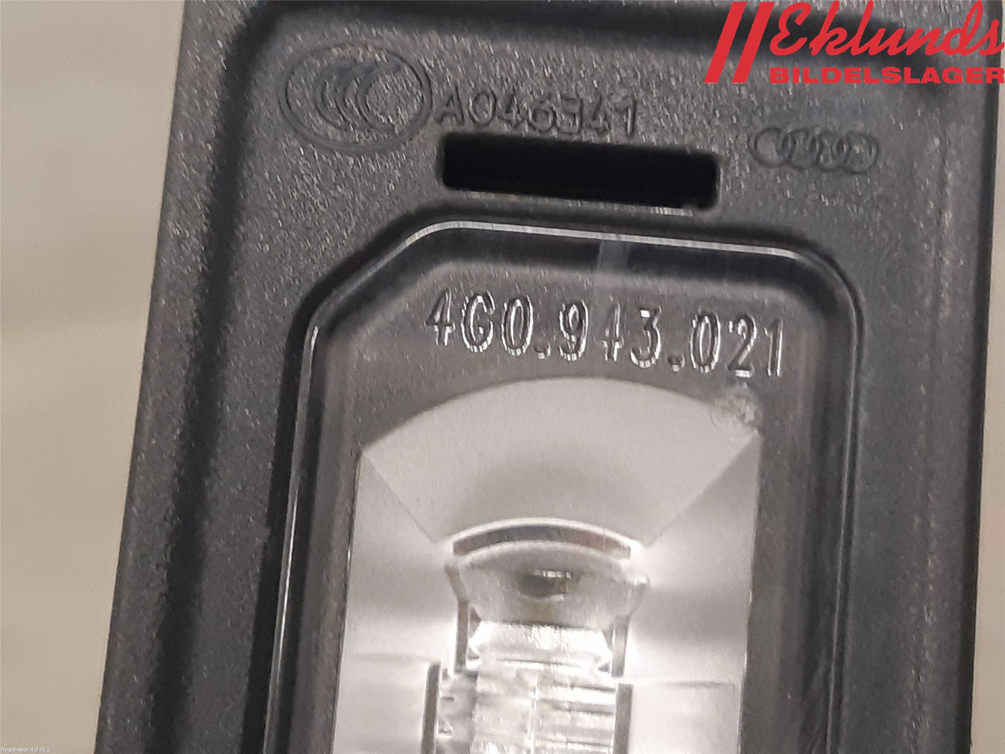 Audi A3/S3 8V 13-20 Skylt Belysning