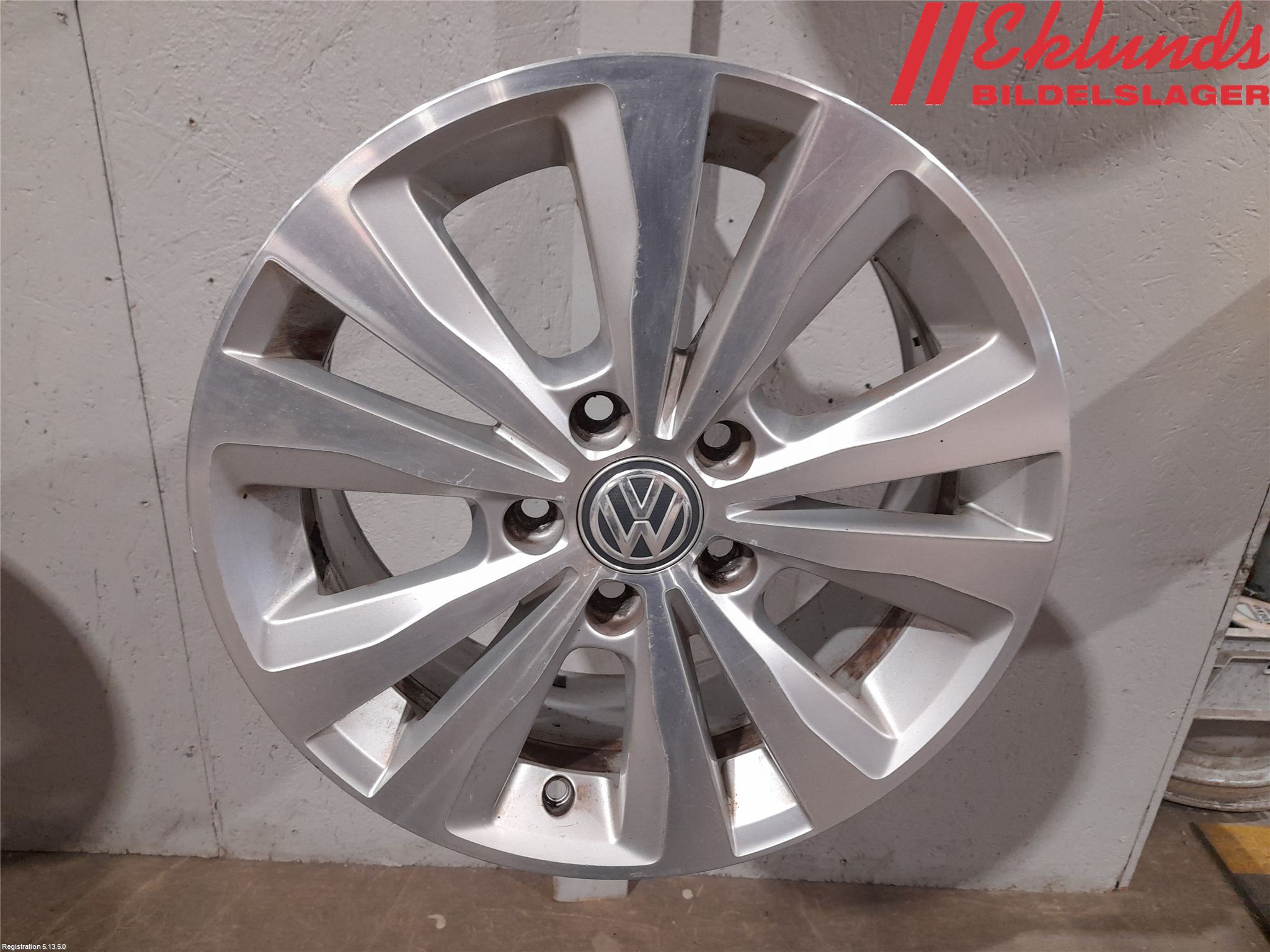 Volkswagen VW GOLF / E-GOLF VII 13-20 Fälgsats Aluminium