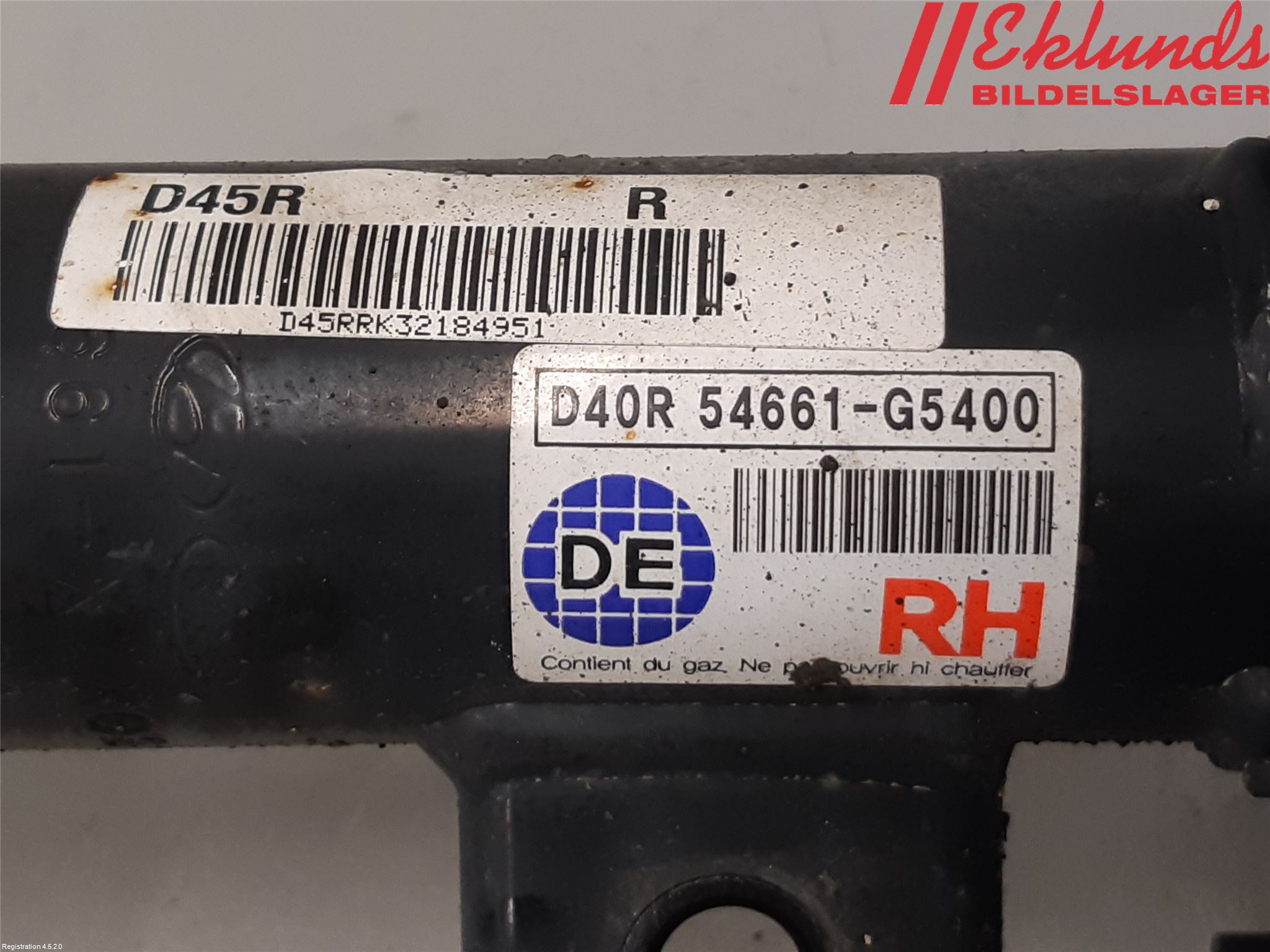 Kia NIRO (DE) 17-22 Fjäderben Fram Höger