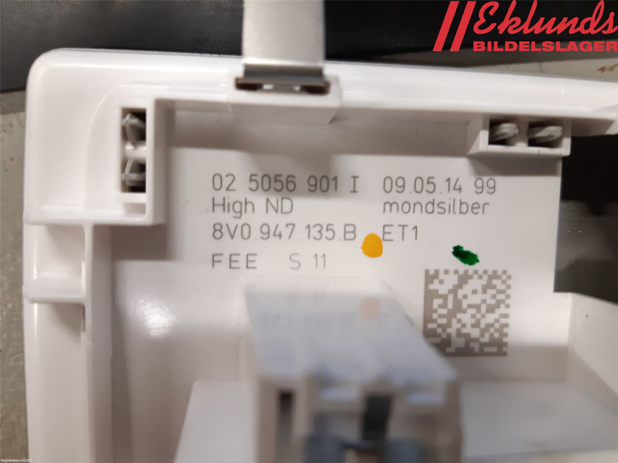 Audi A3/S3 8V 13-20 Innerbelysning