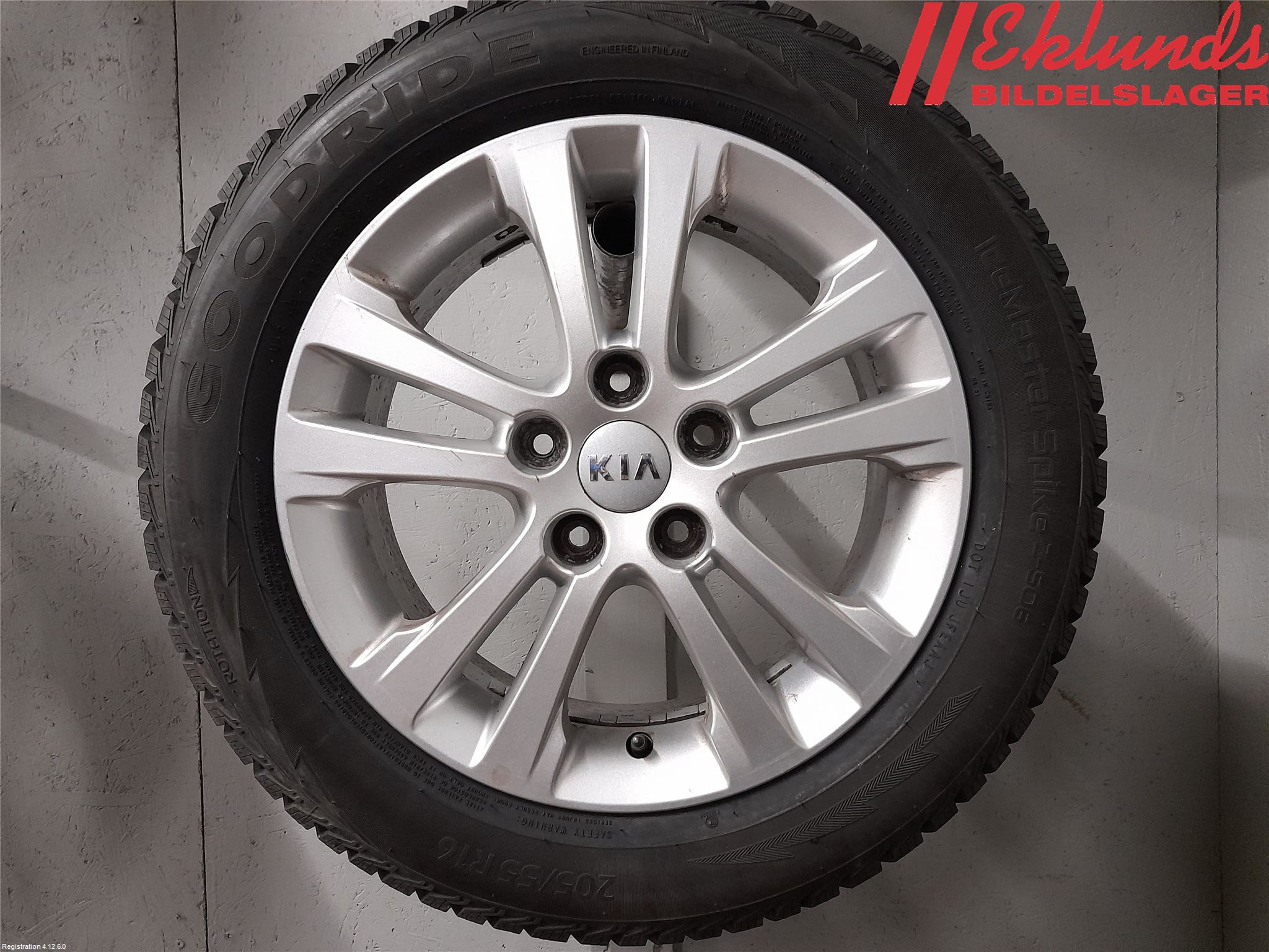 Kia CEED 12-18 Vinterdäck Alumfälg 4St