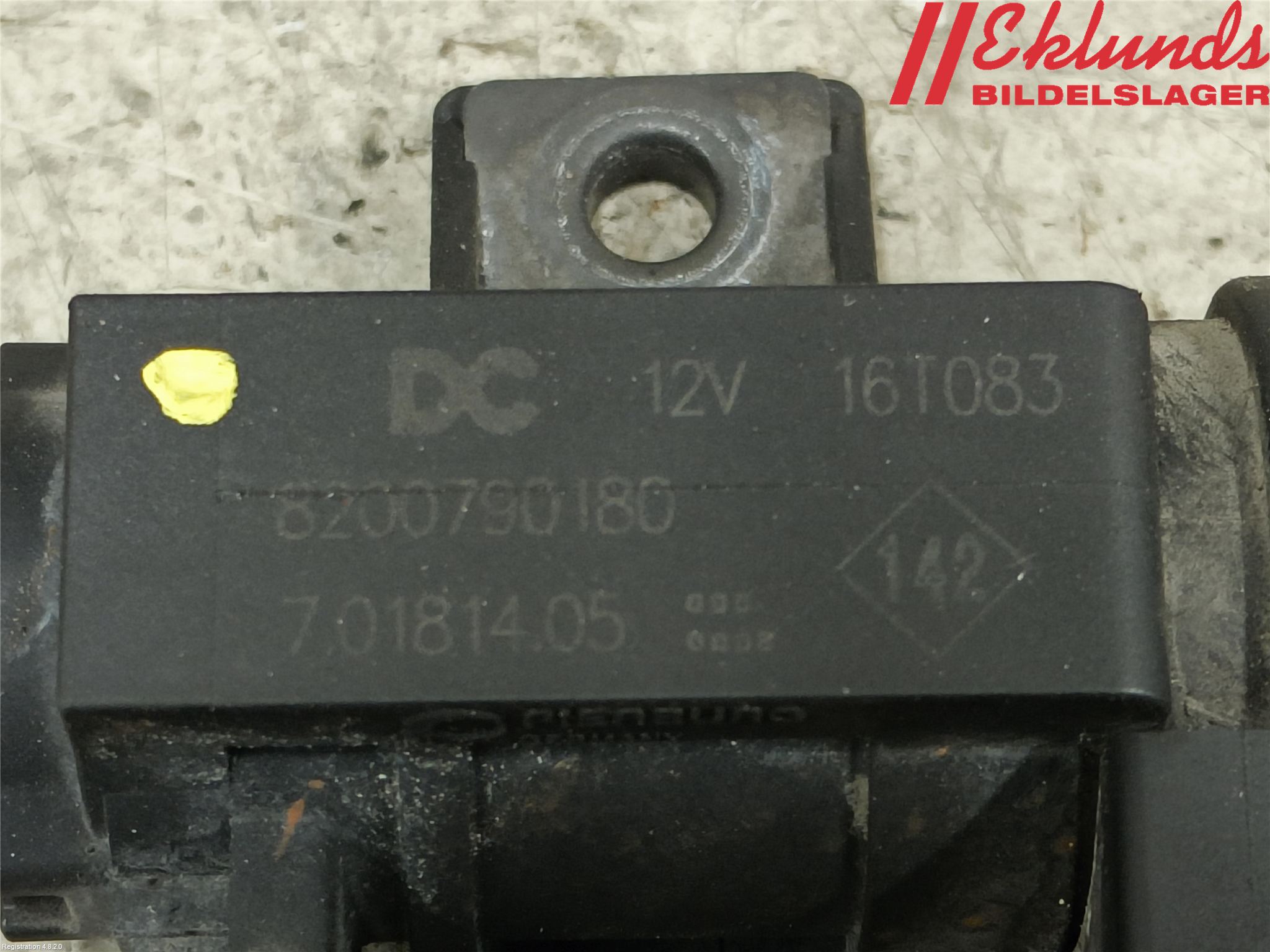 Nissan NAVARA 05-16 Vakuumventil