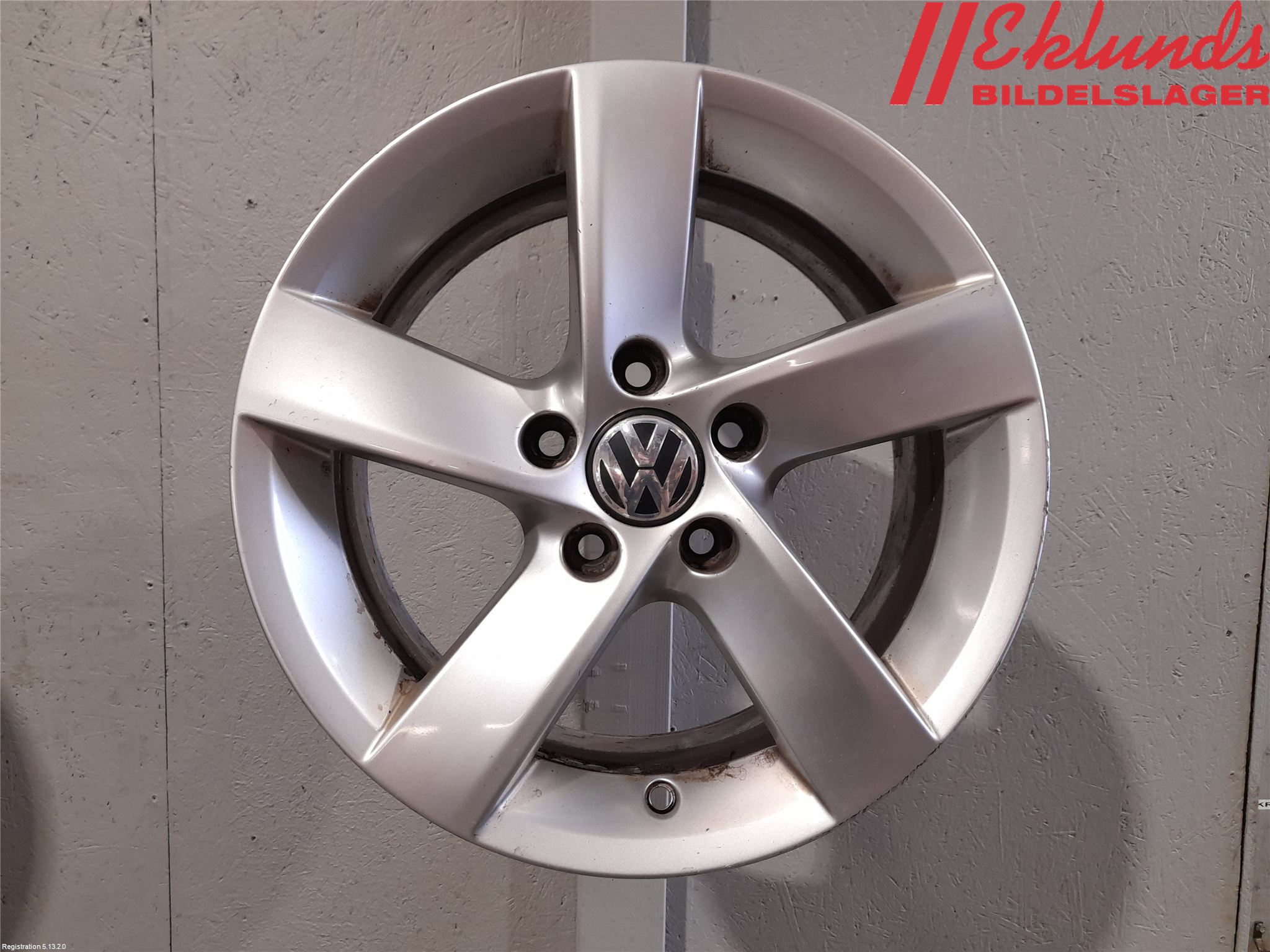 Volkswagen VW PASSAT 11-14 Fälgsats Aluminium
