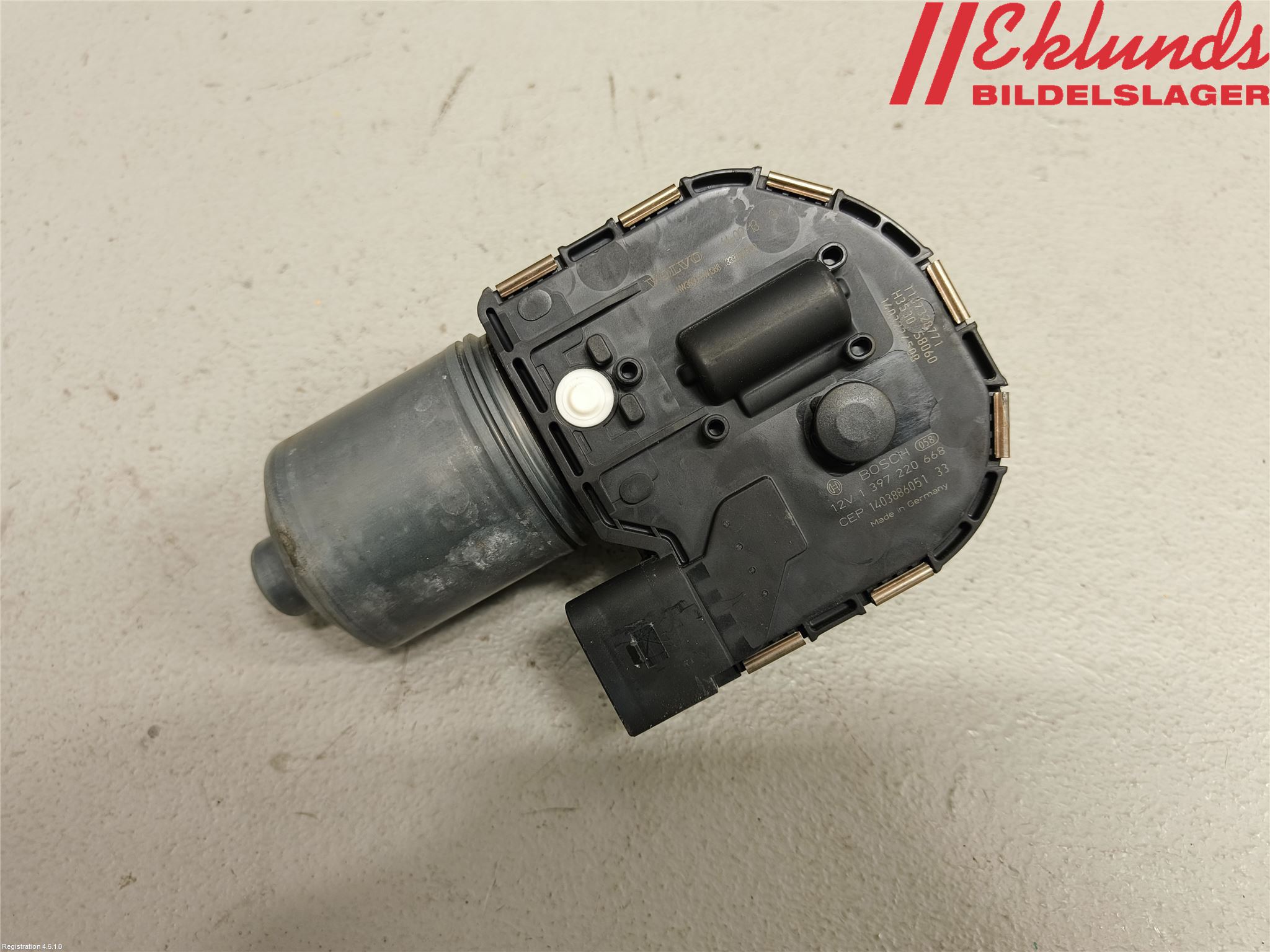 Volvo XC60 14-17 Torkarmotor Vindruta