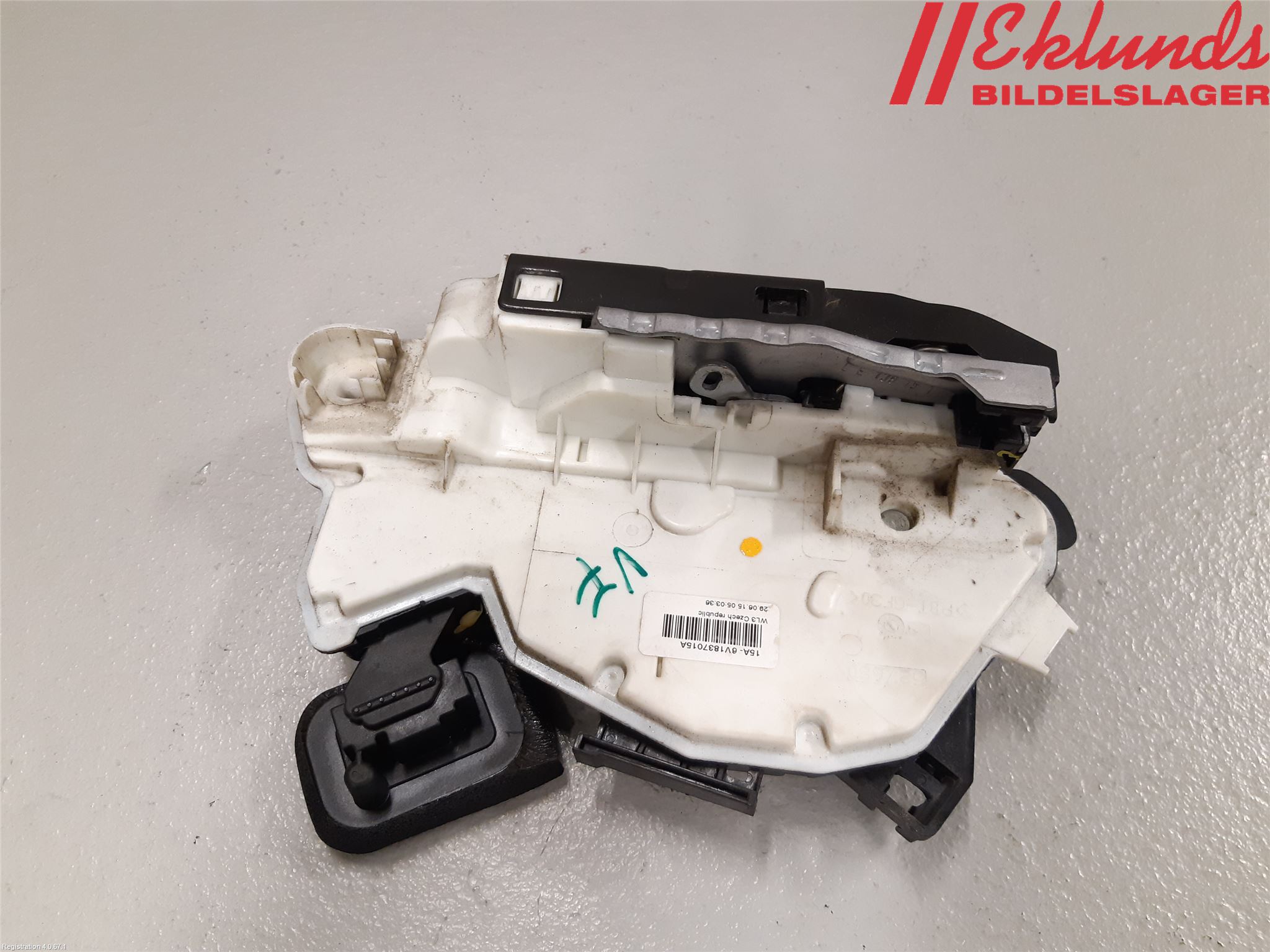 Skoda FABIA 15-21 Låskista-Dörrlås