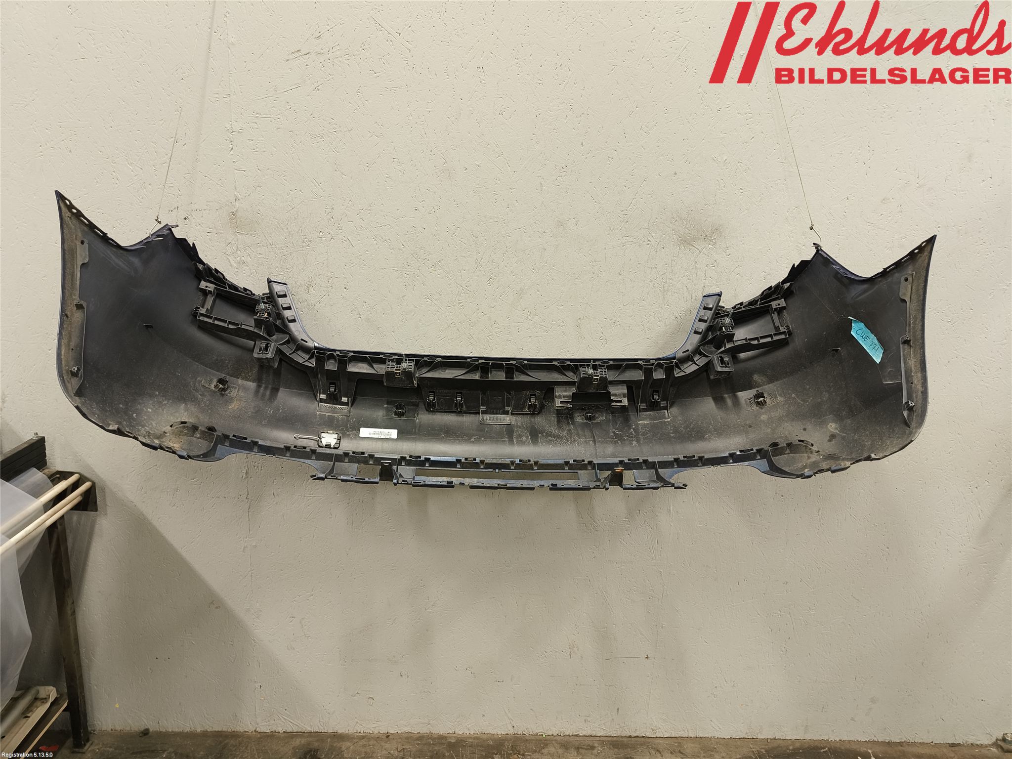 Audi A3/S3 8V 13-20 Stötfångarbeklädnad Bak